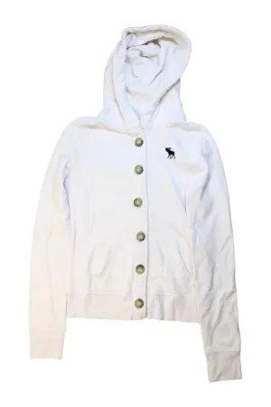 Abercrombie & Fitch Hooded Buttoned Sweatshirt 12-14Y