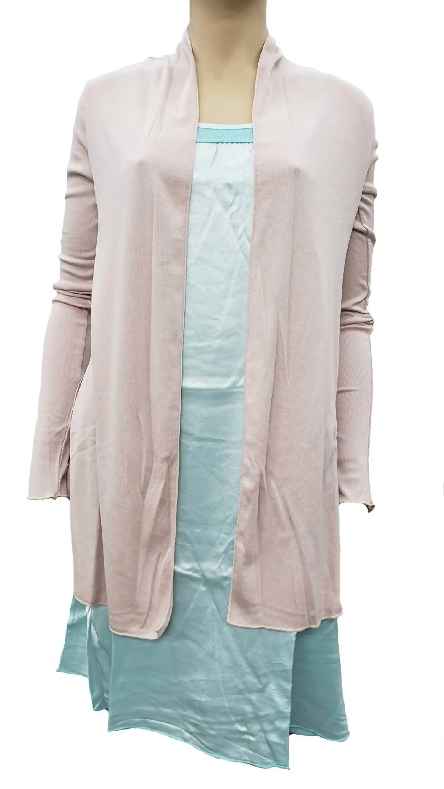 Amelia Knit Cardigan In Violet
