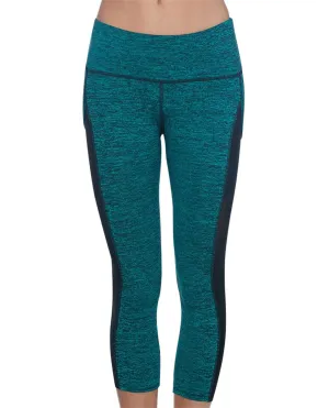 Apex Capri Leggings In Mint