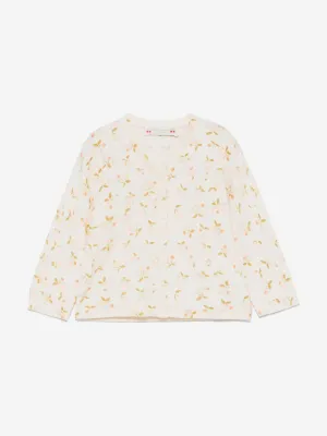 Baby Girls Azia Cardigan in Ivory