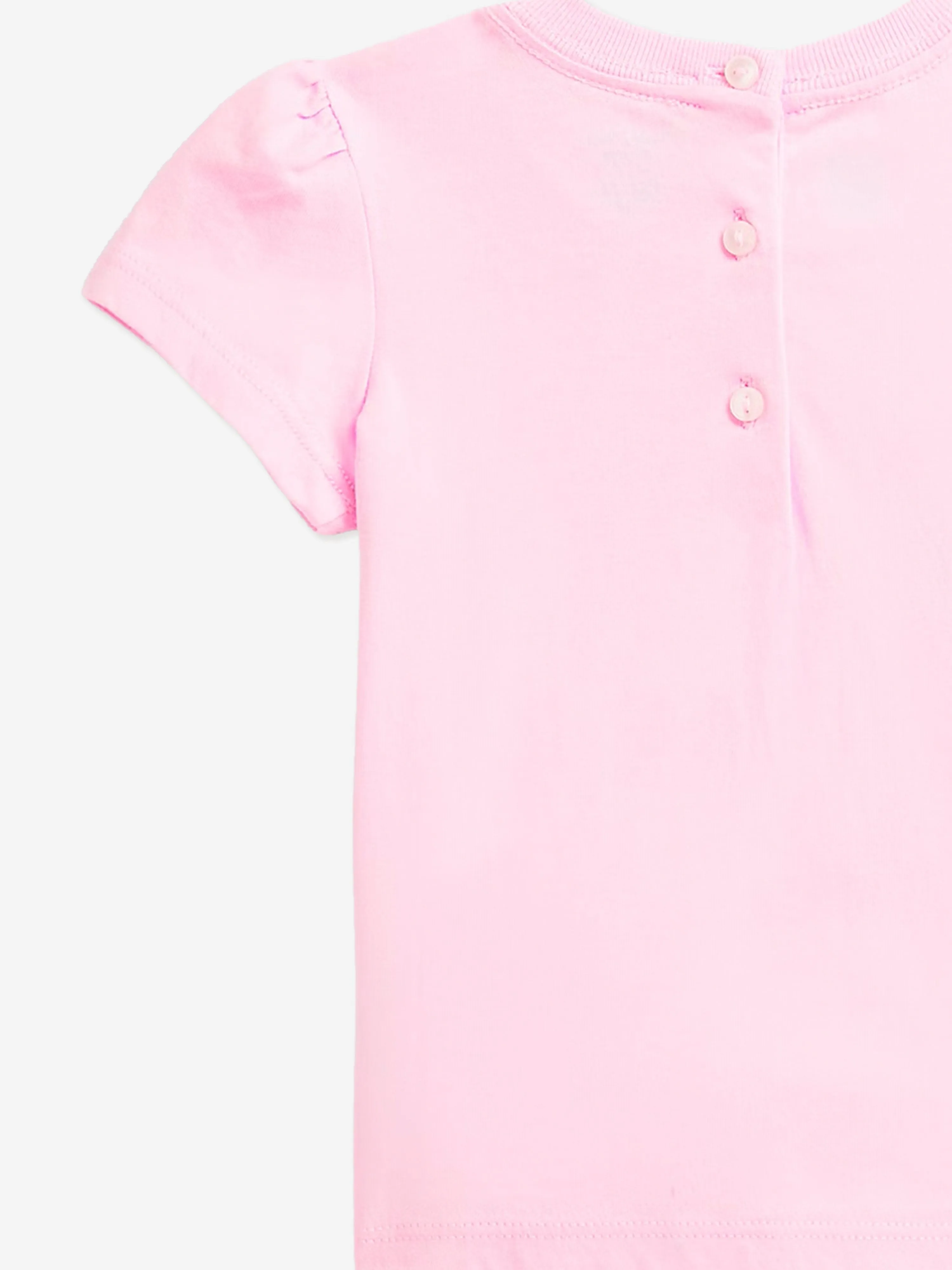 Baby Girls Bear T-Shirt in Pink