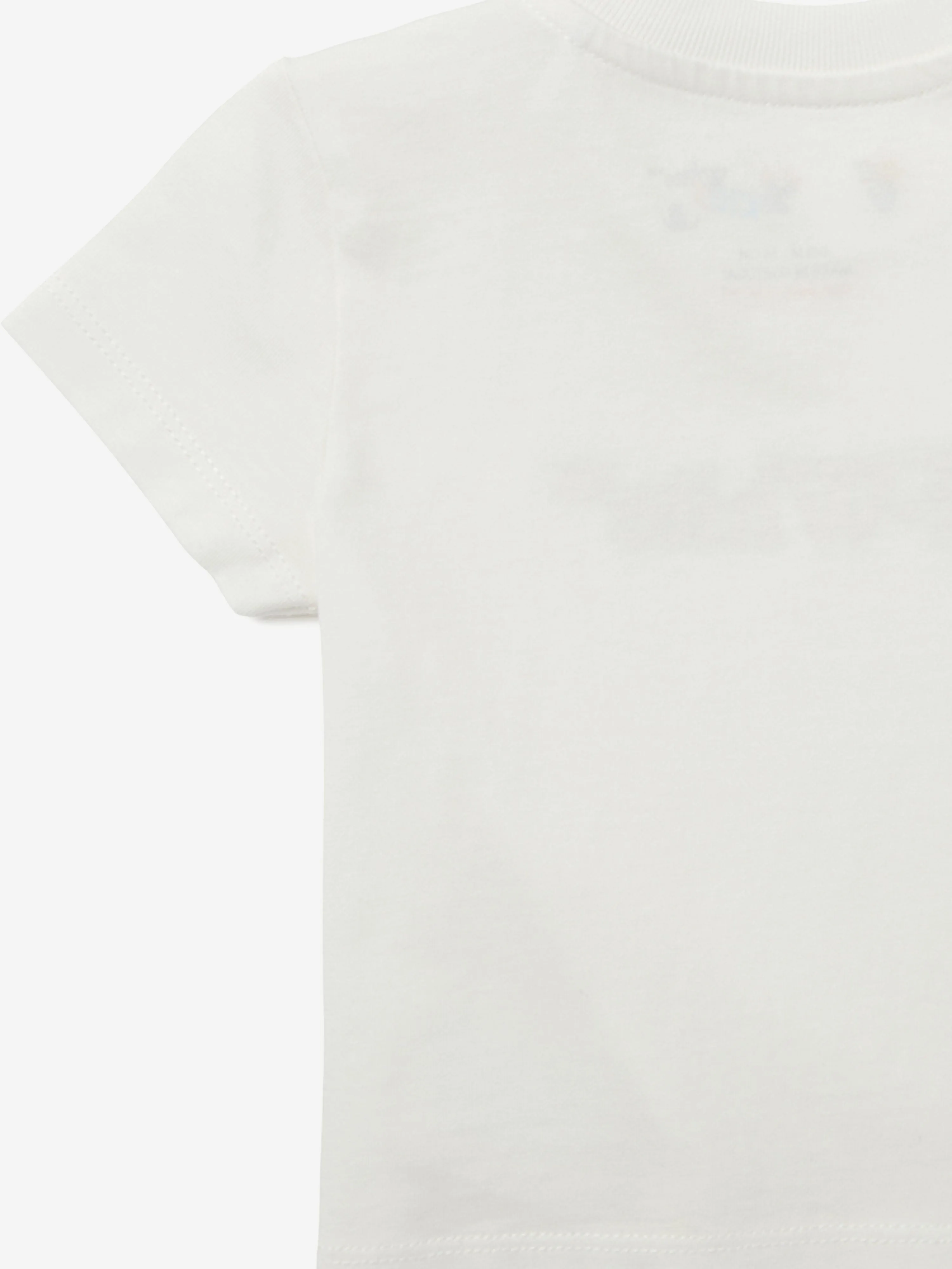 Baby Girls Big Bookish T-Shirt in White