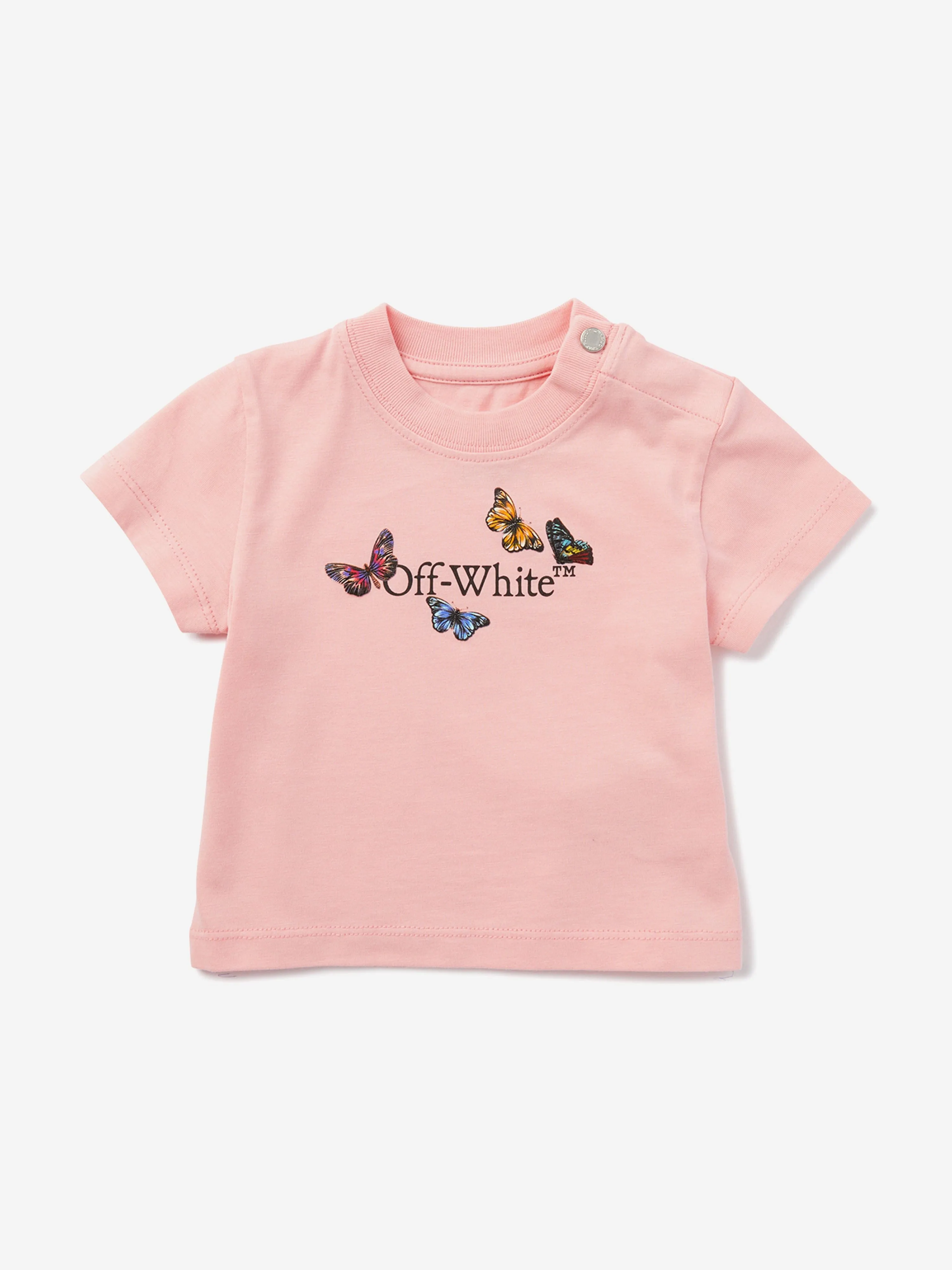 Baby Girls Bookish Butterfly T-Shirt in Pink
