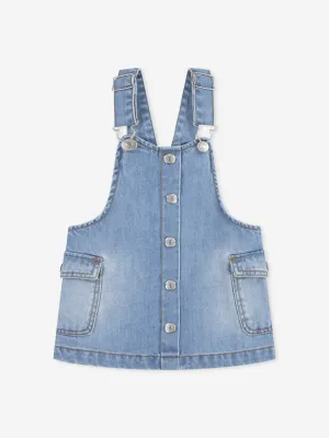 Baby Girls Cargo Pocket Skirtall in Blue