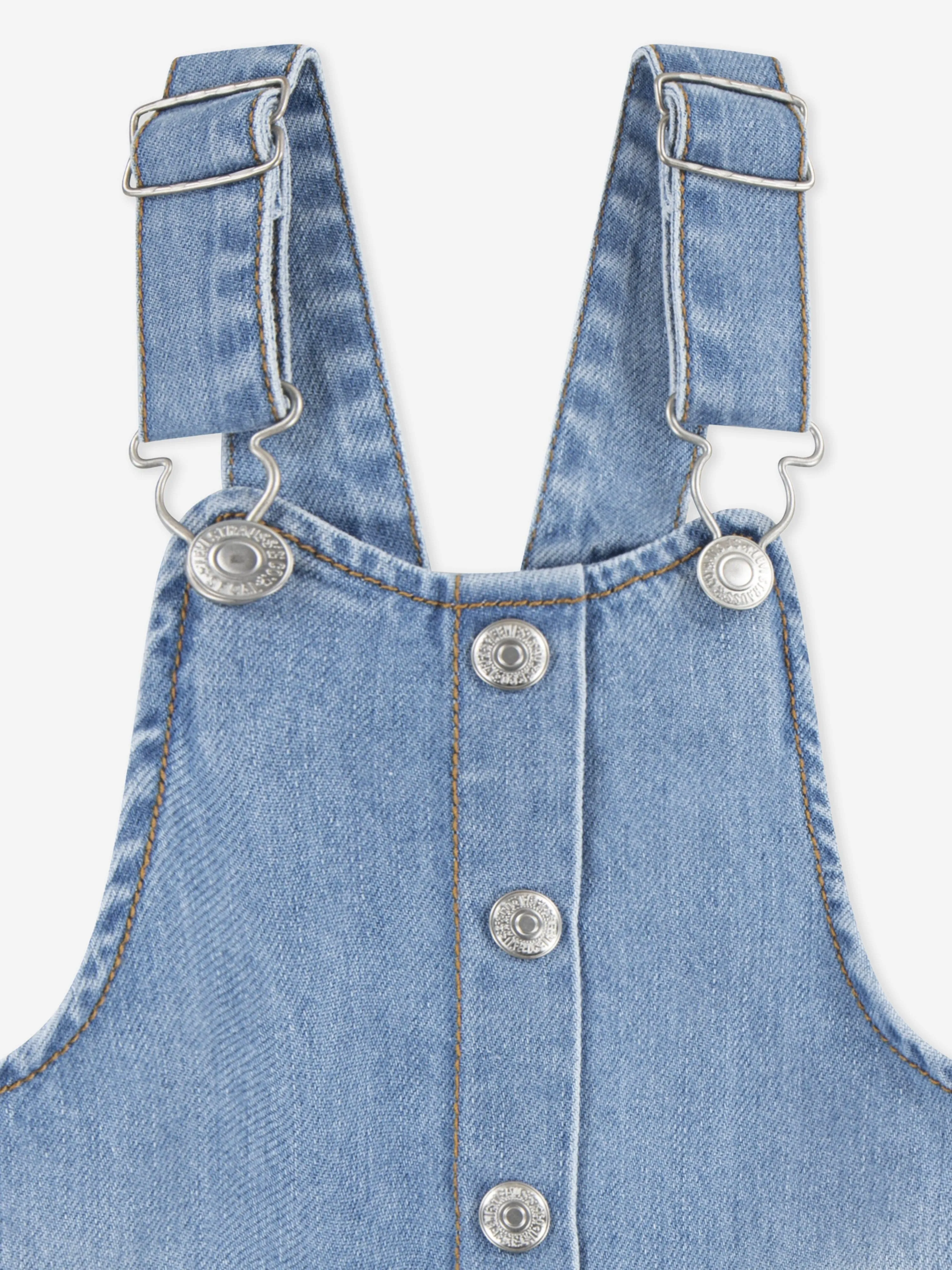 Baby Girls Cargo Pocket Skirtall in Blue