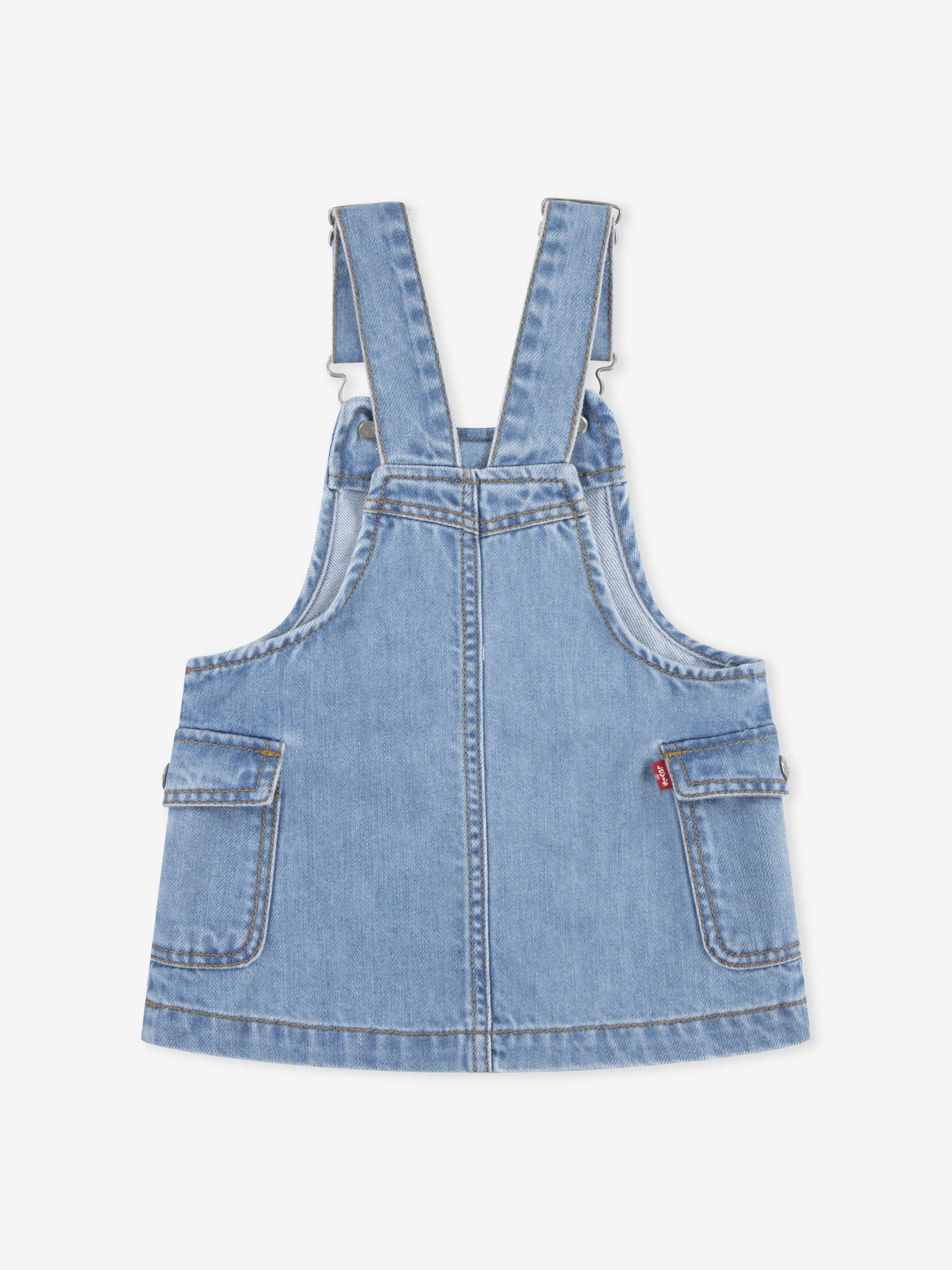 Baby Girls Cargo Pocket Skirtall in Blue