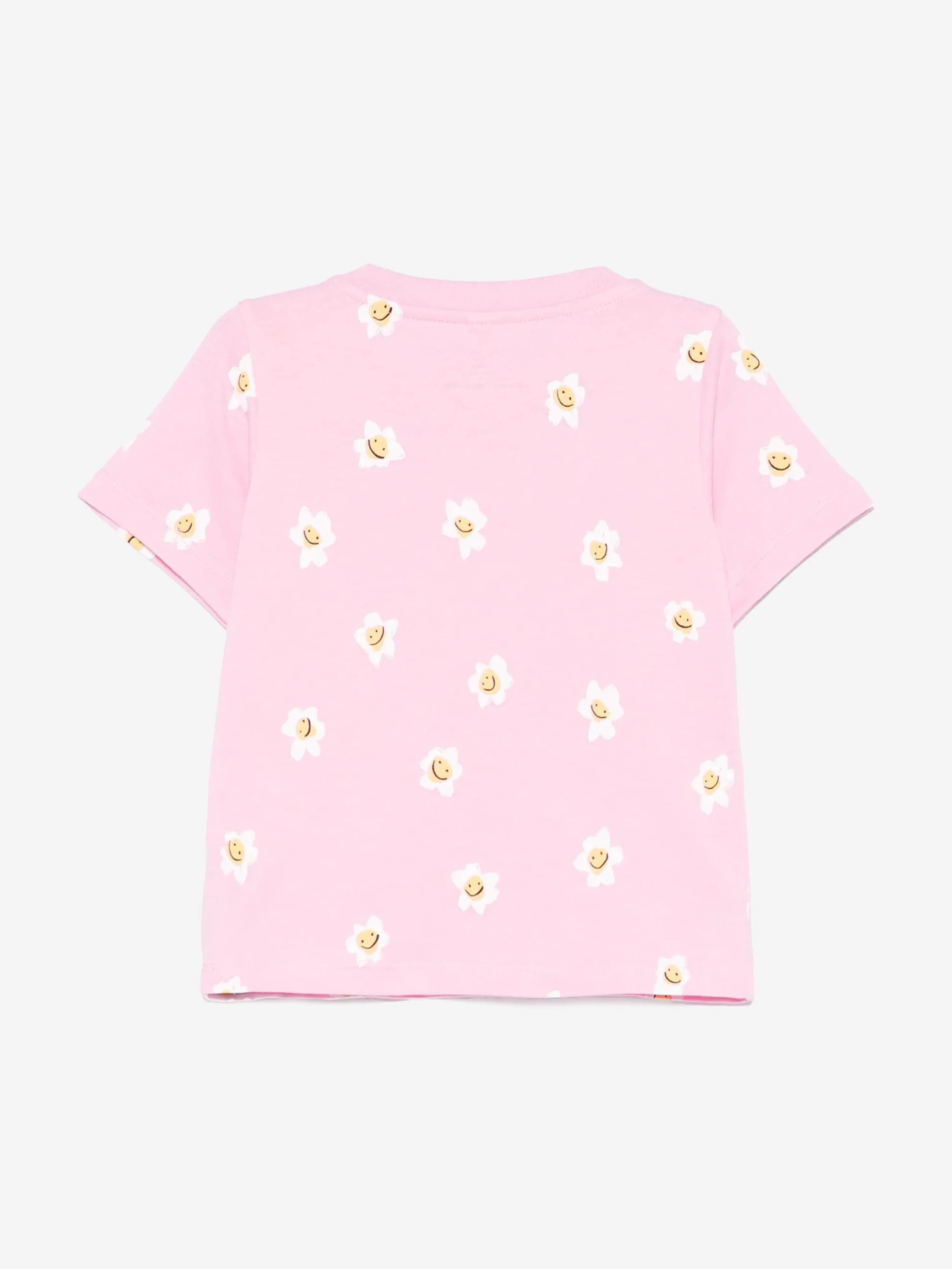 Baby Girls Daisy Print T-Shirt in Pink