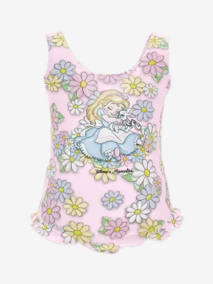 Baby Girls Daisy Swimsuit in Pink