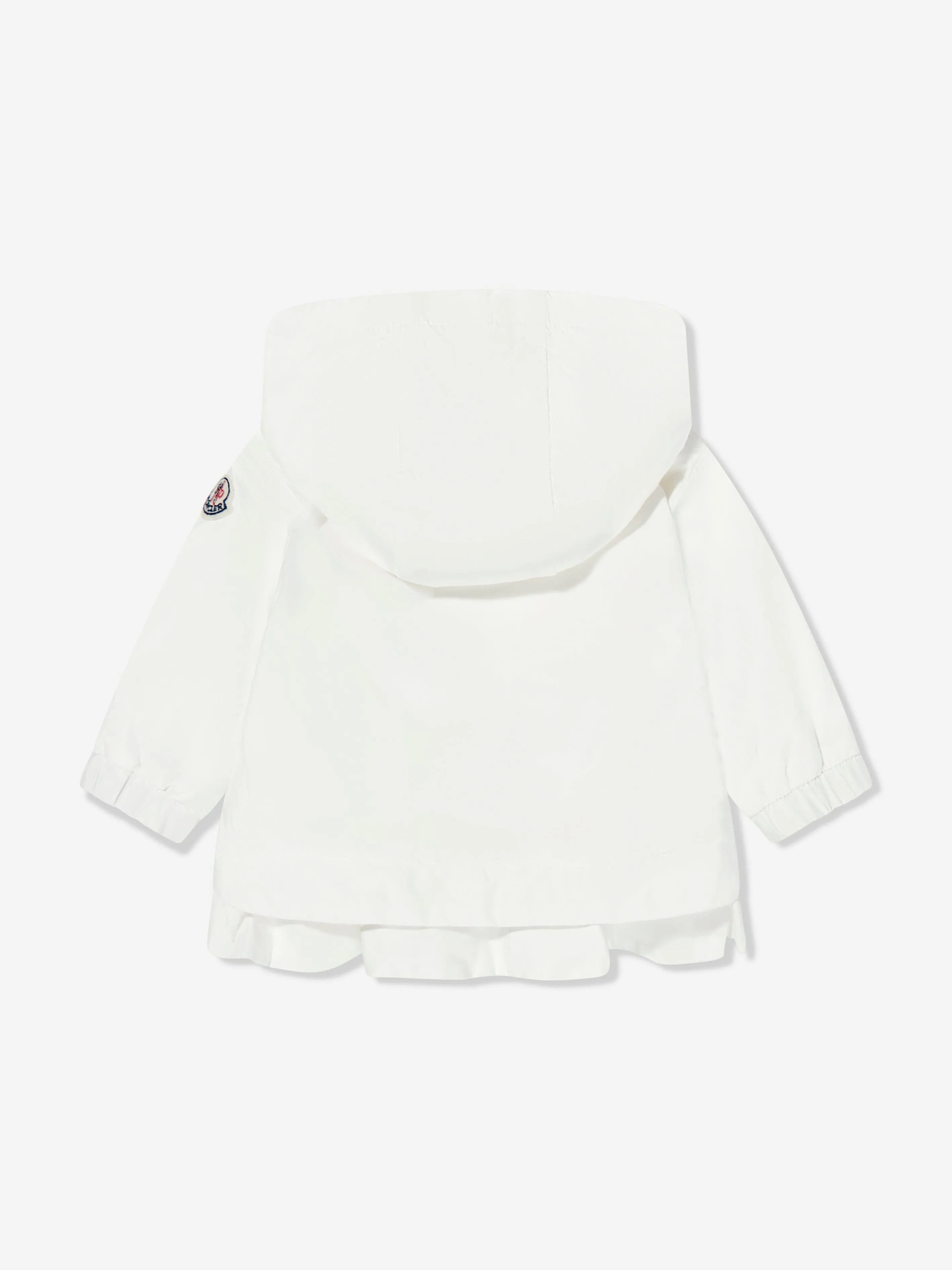 Baby Girls Down Padded Dana Jacket in Ivory