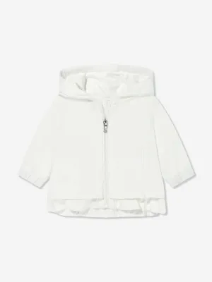 Baby Girls Down Padded Dana Jacket in Ivory