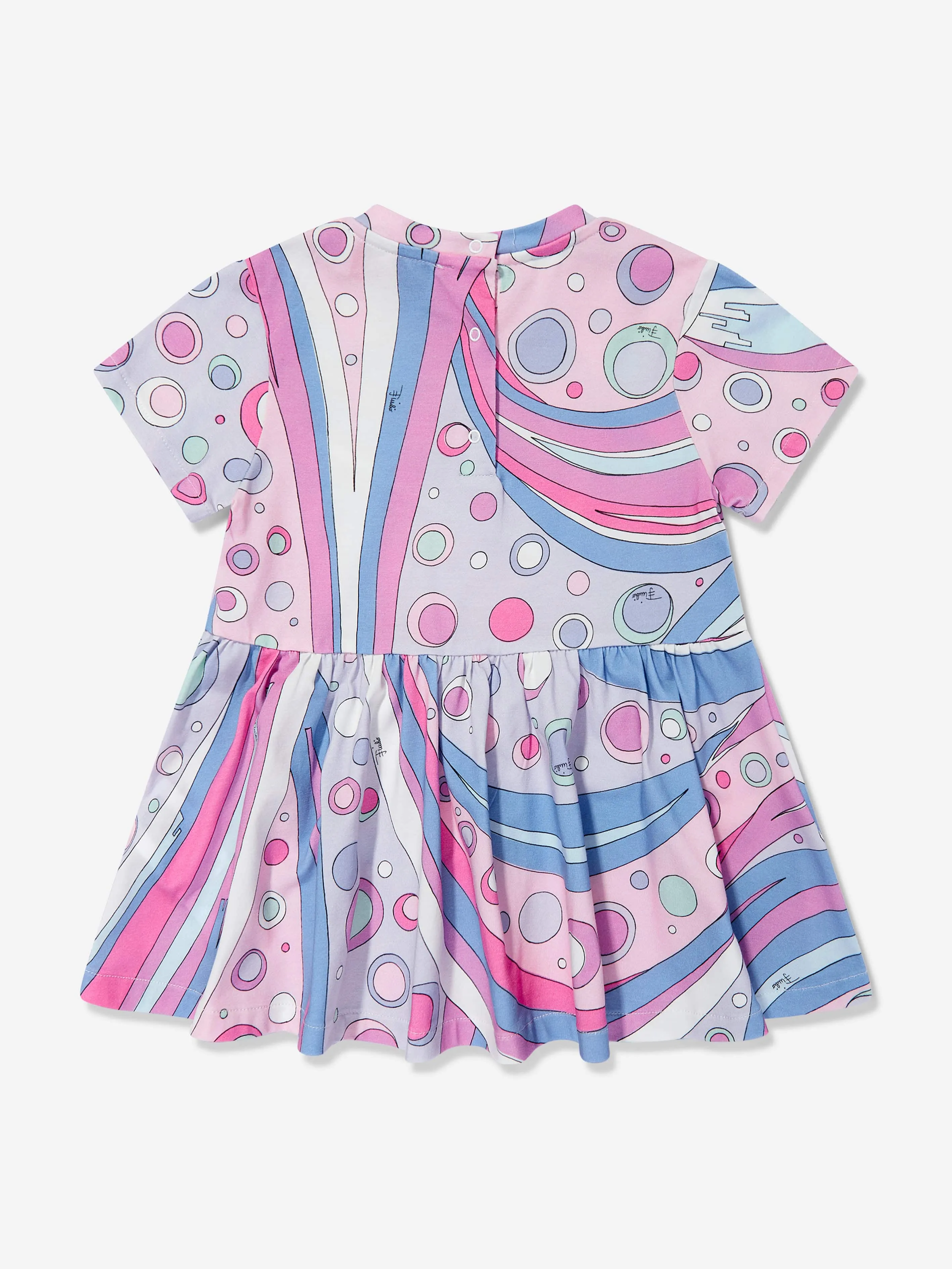 Baby Girls Fontane Print Dress in Pink