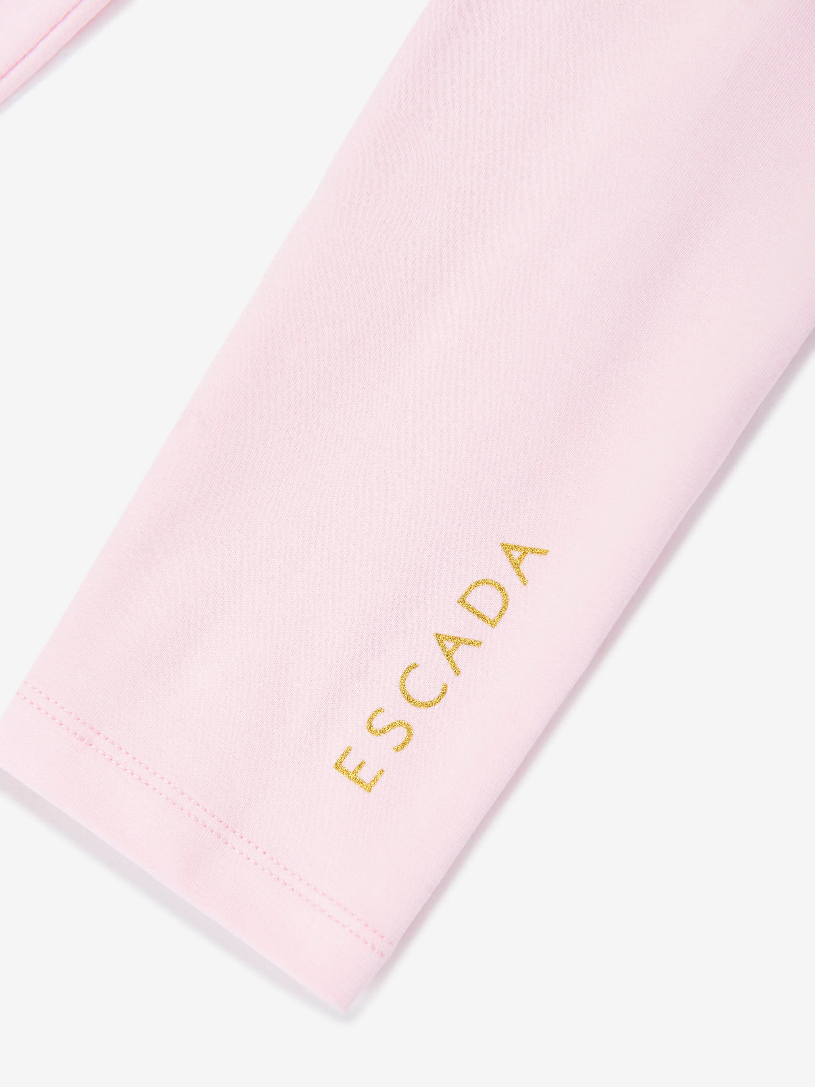 Baby Girls Logo Leggings in Pink