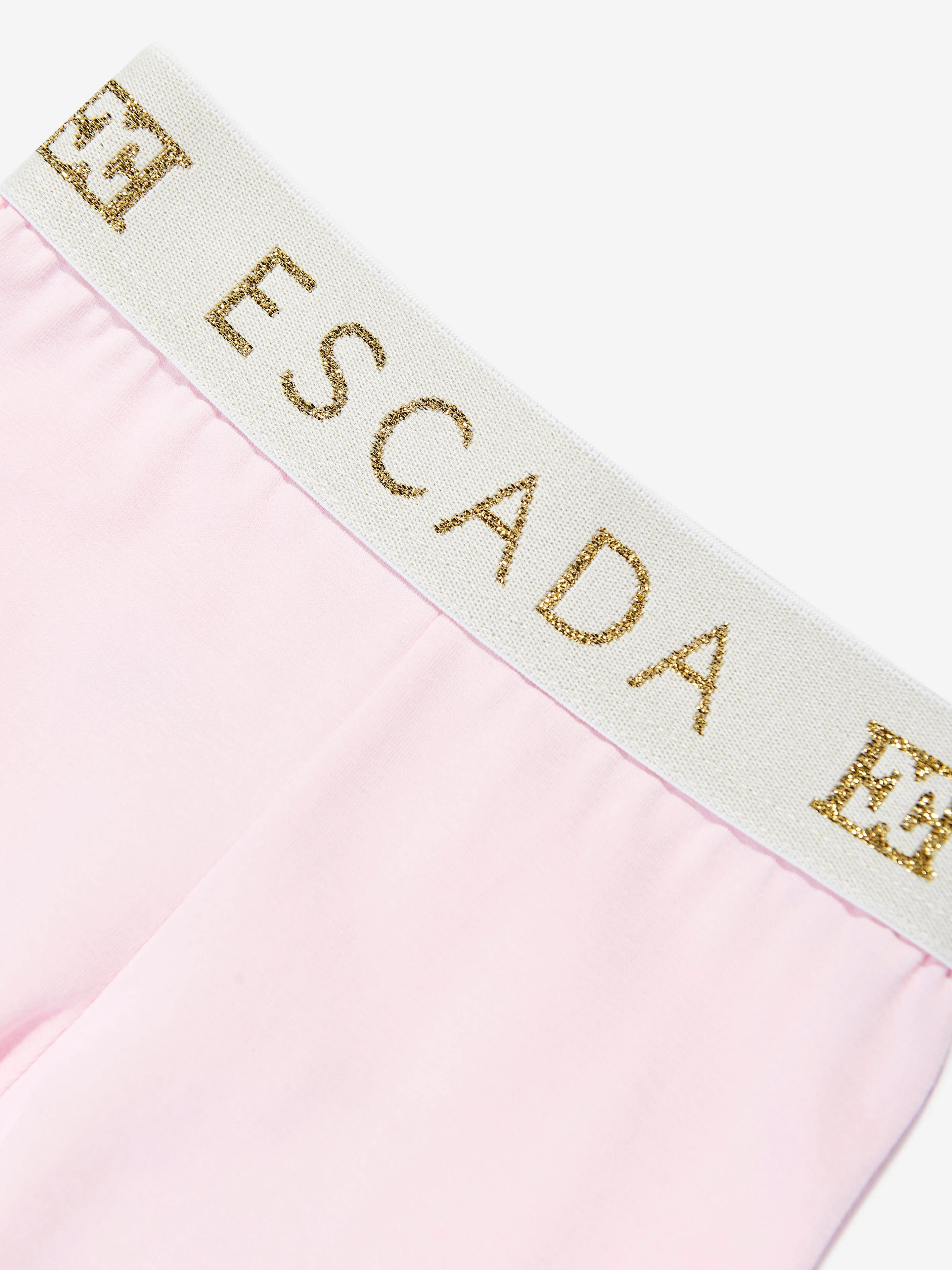 Baby Girls Logo Leggings in Pink