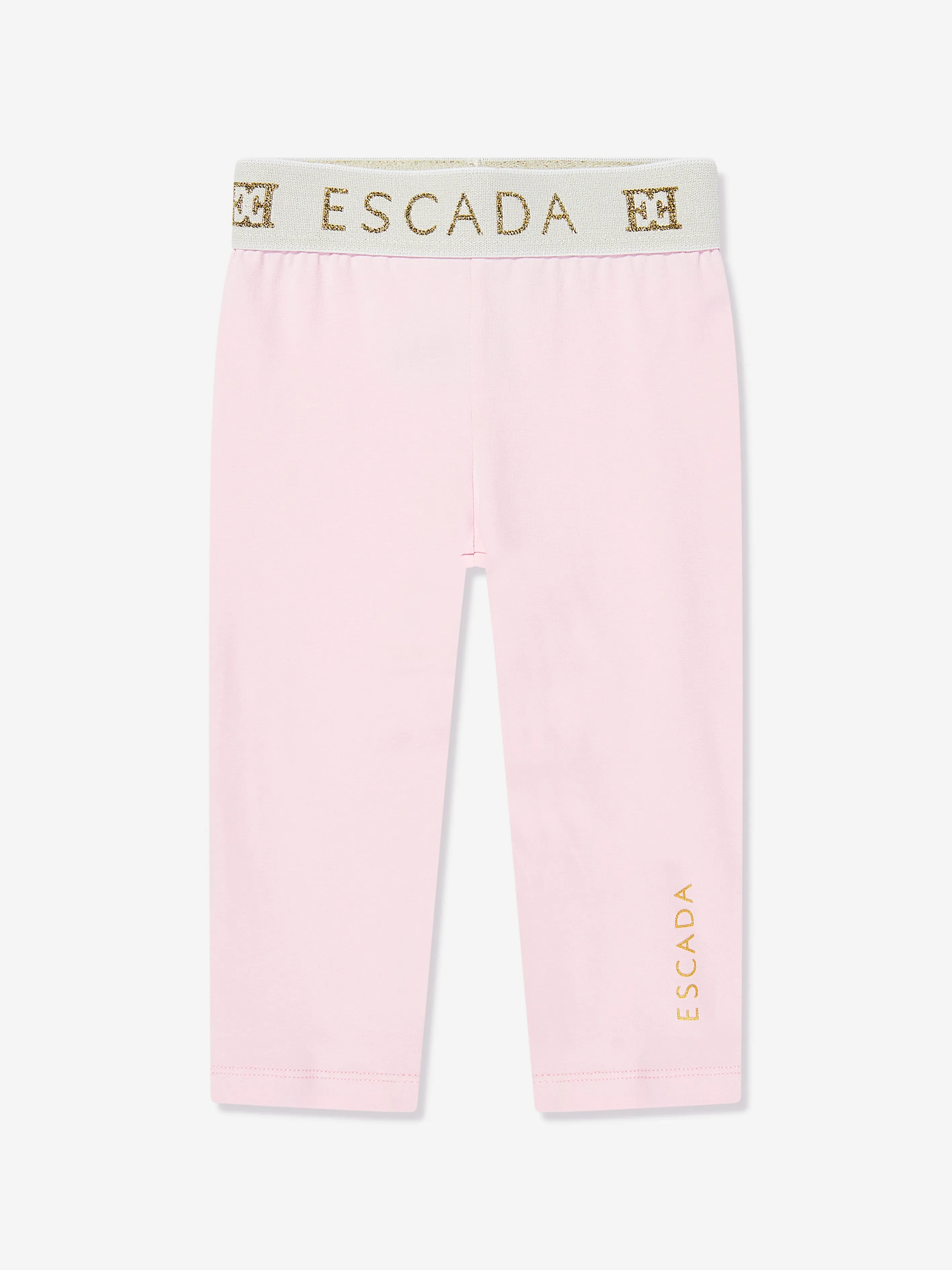 Baby Girls Logo Leggings in Pink