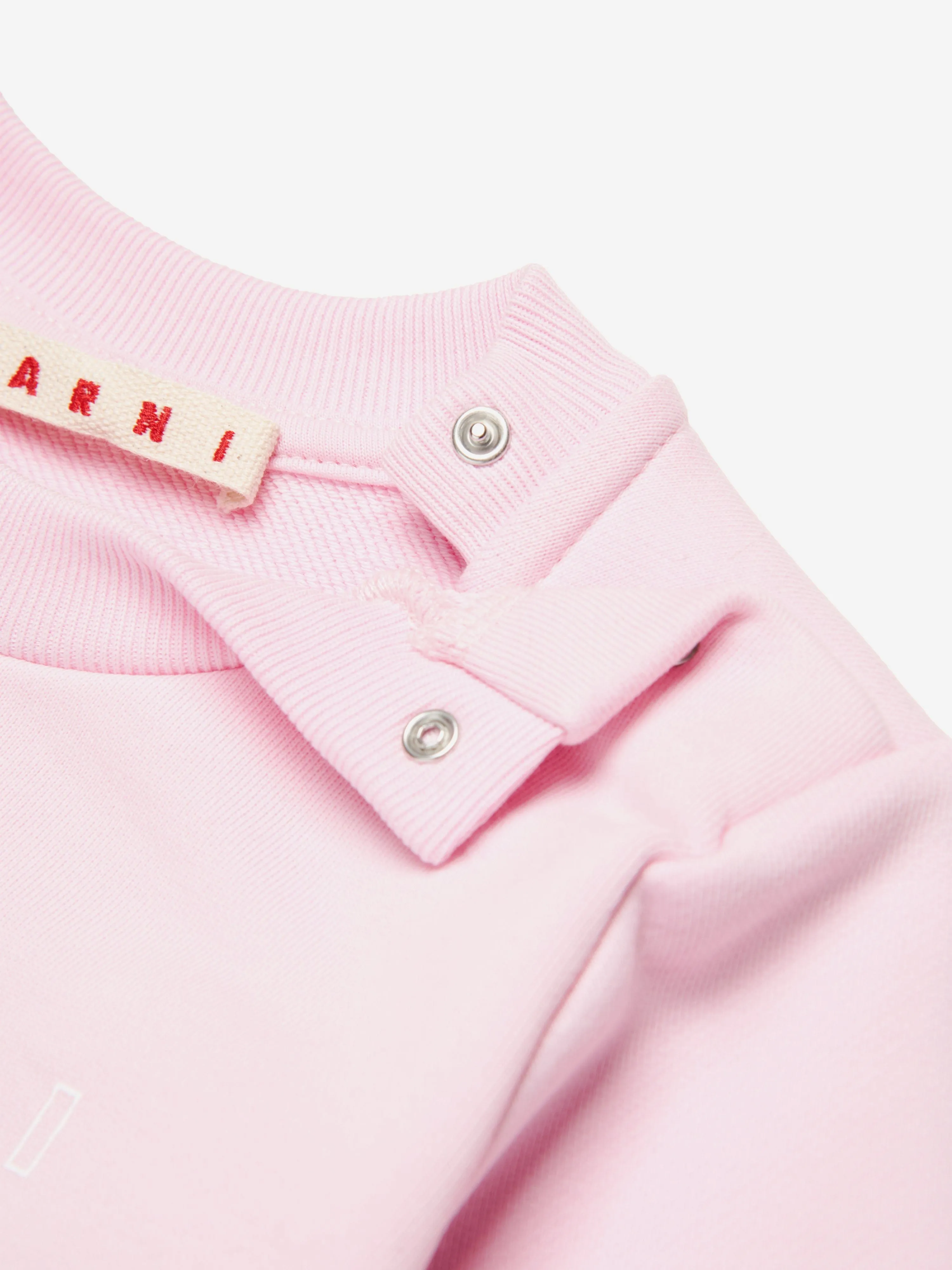 Baby Girls Logo Sweatshirt in Pink