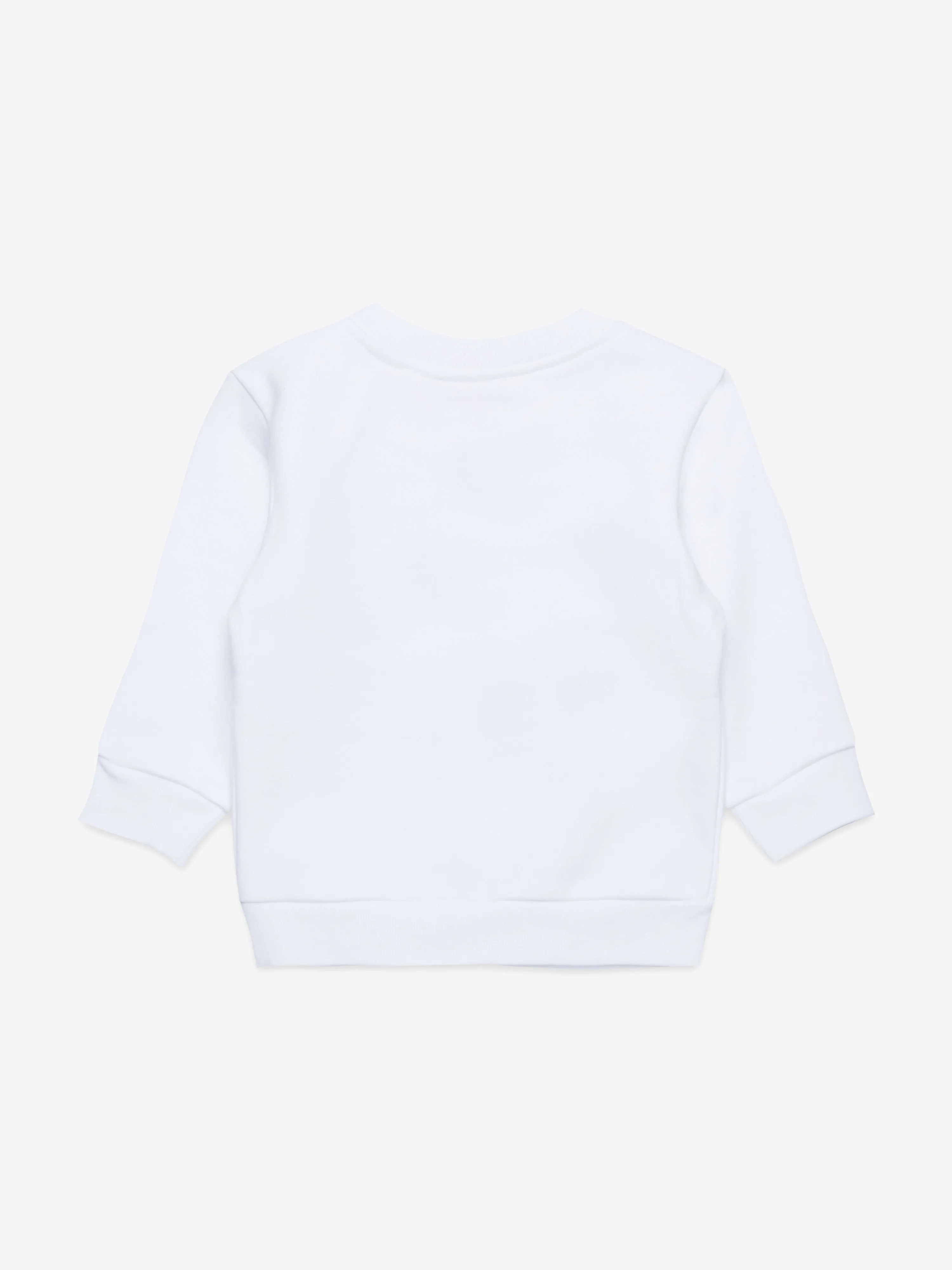 Baby Girls Logo Sweatshirt in White