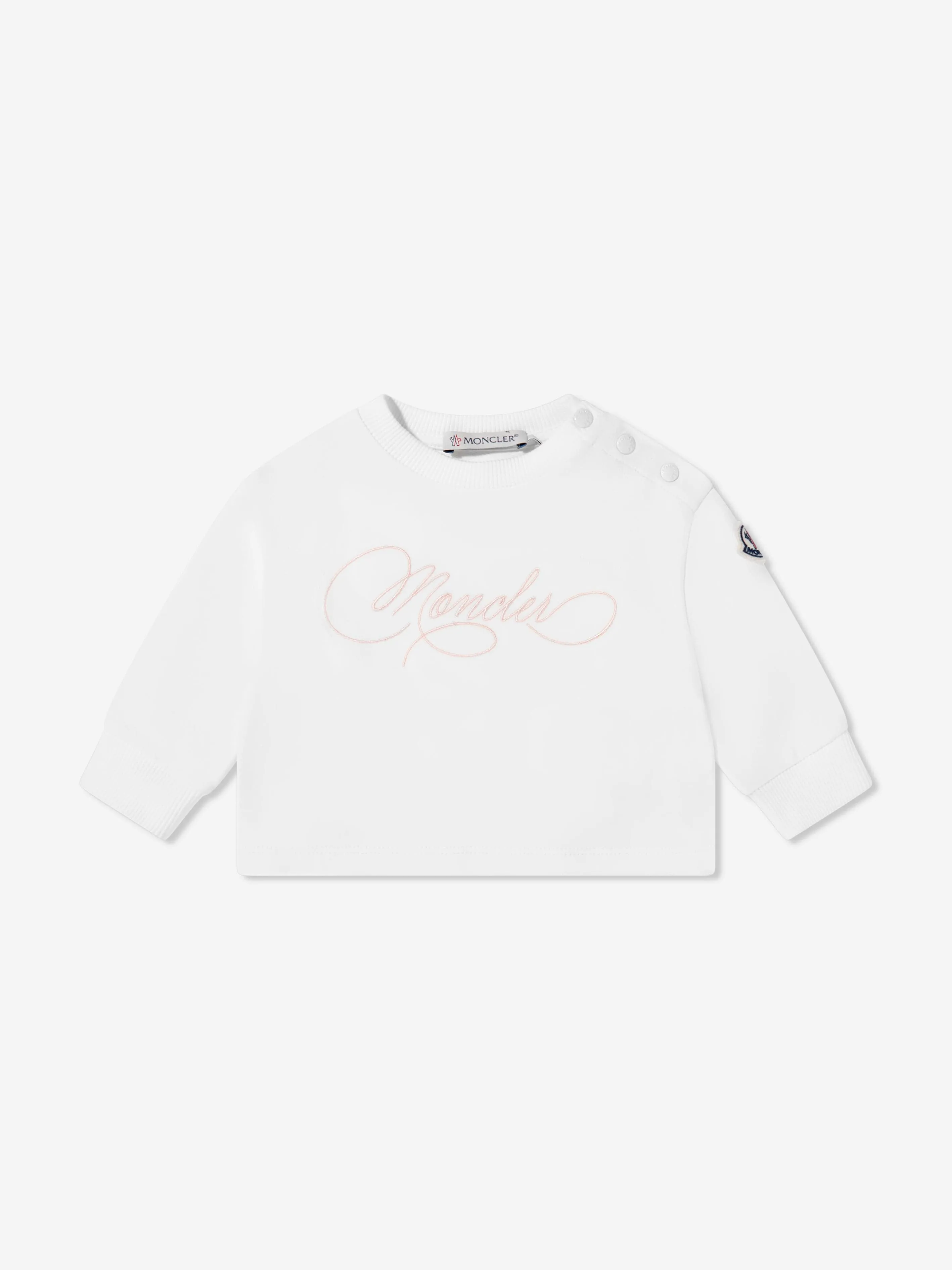 Baby Girls Logo Tracksuit in Ivory