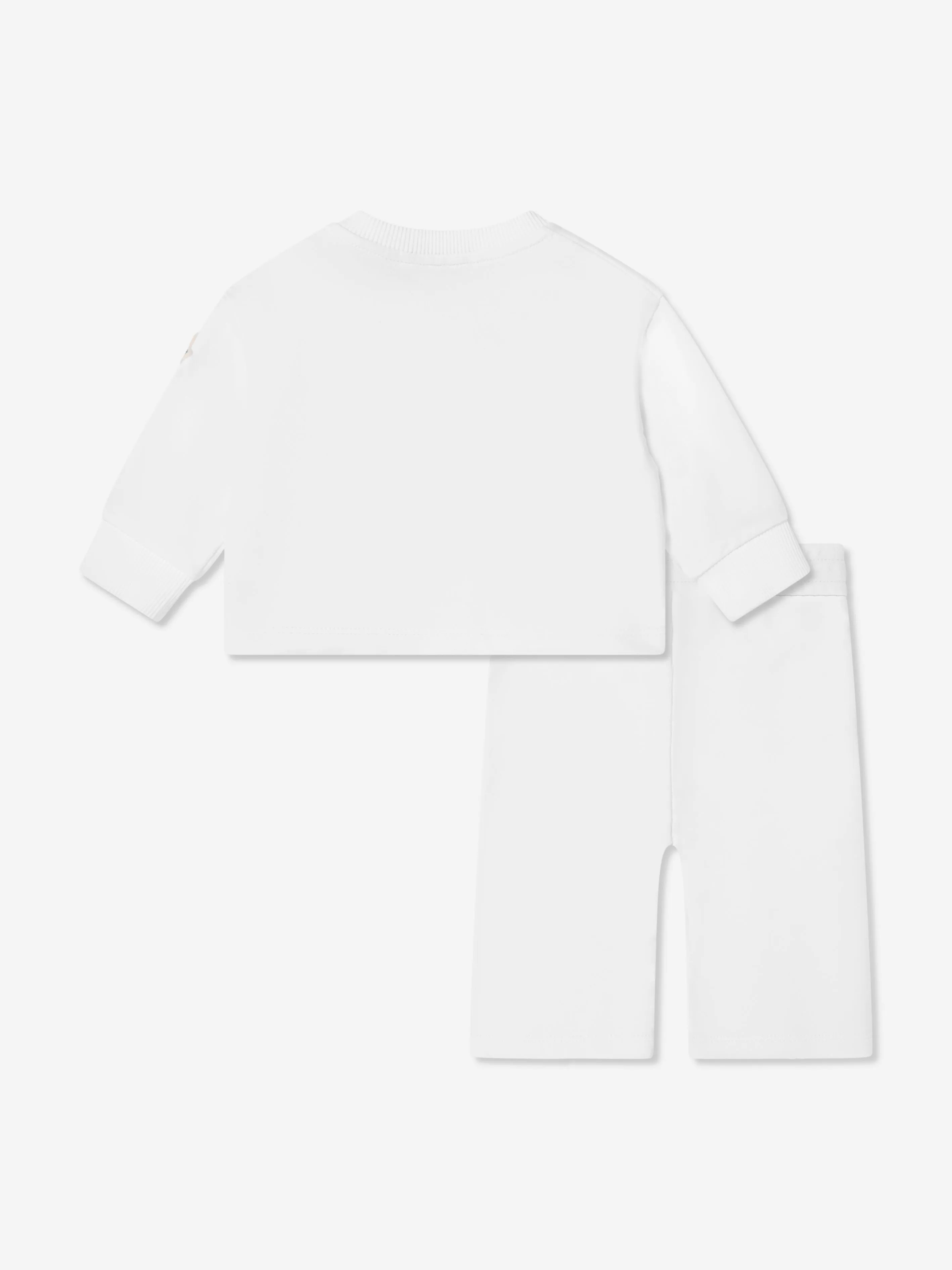 Baby Girls Logo Tracksuit in Ivory