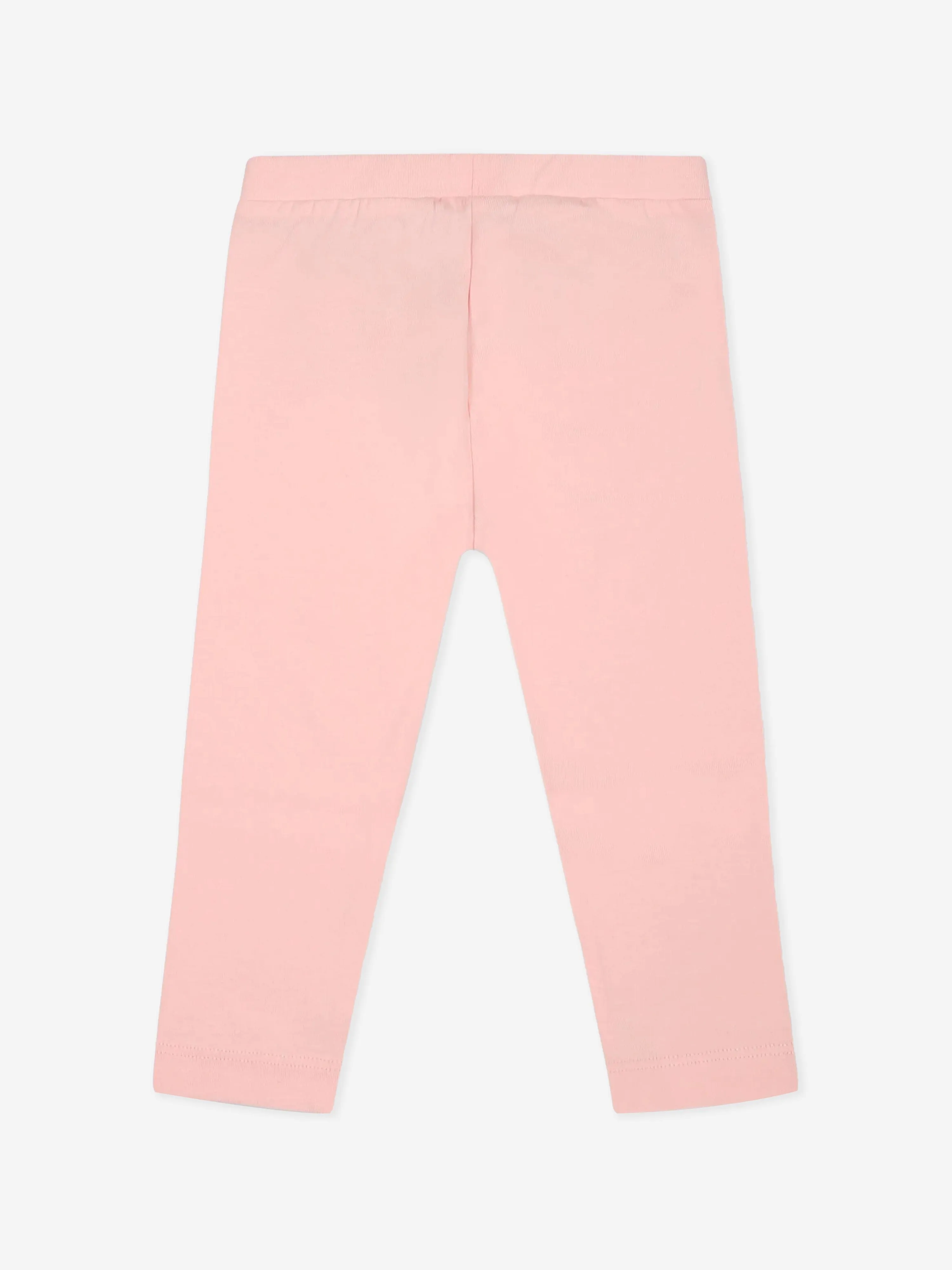 Baby Girls Teddy Bear Leggings in Pink