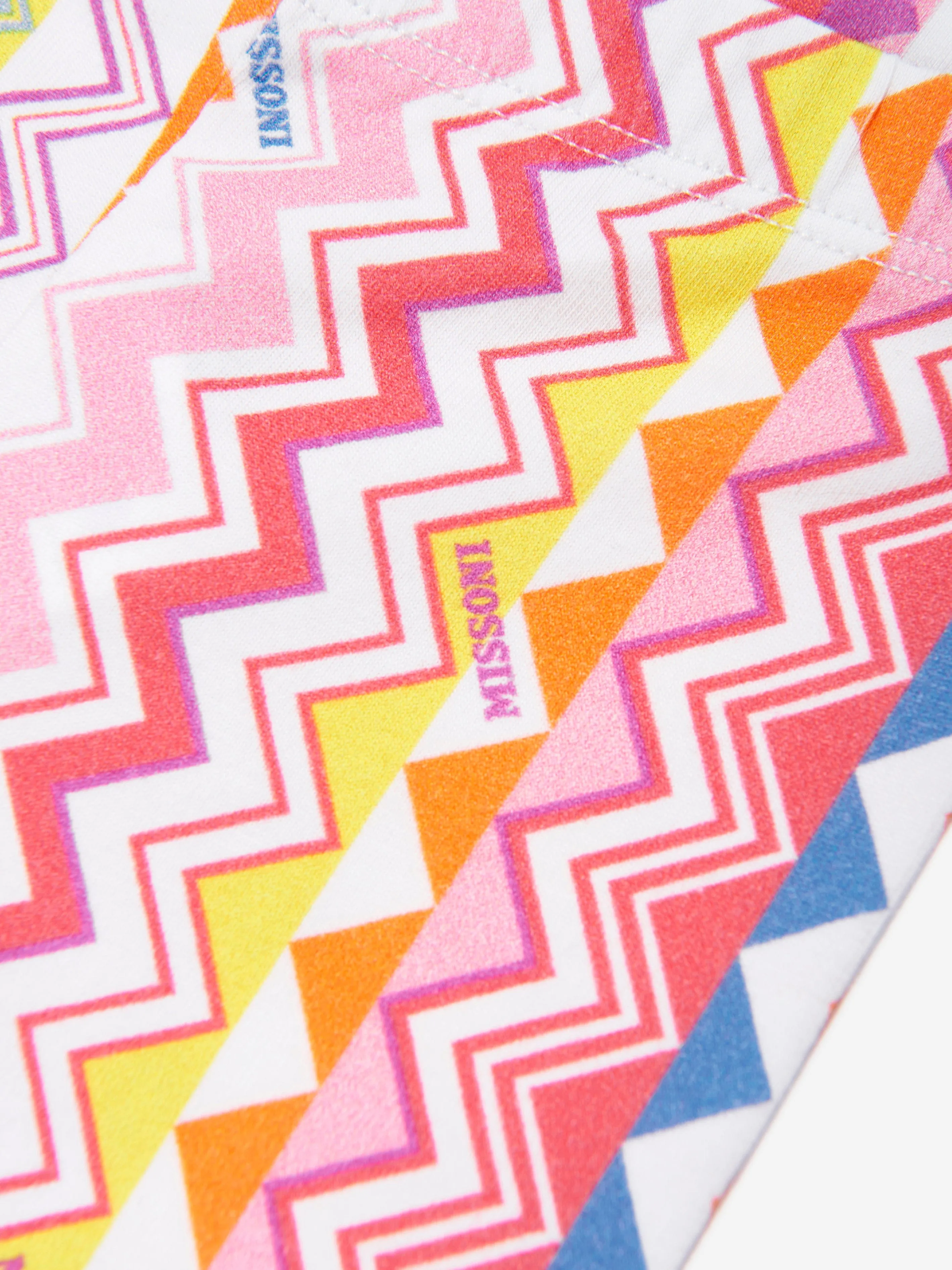 Baby Girls Zigzag Leggings in Multicolour