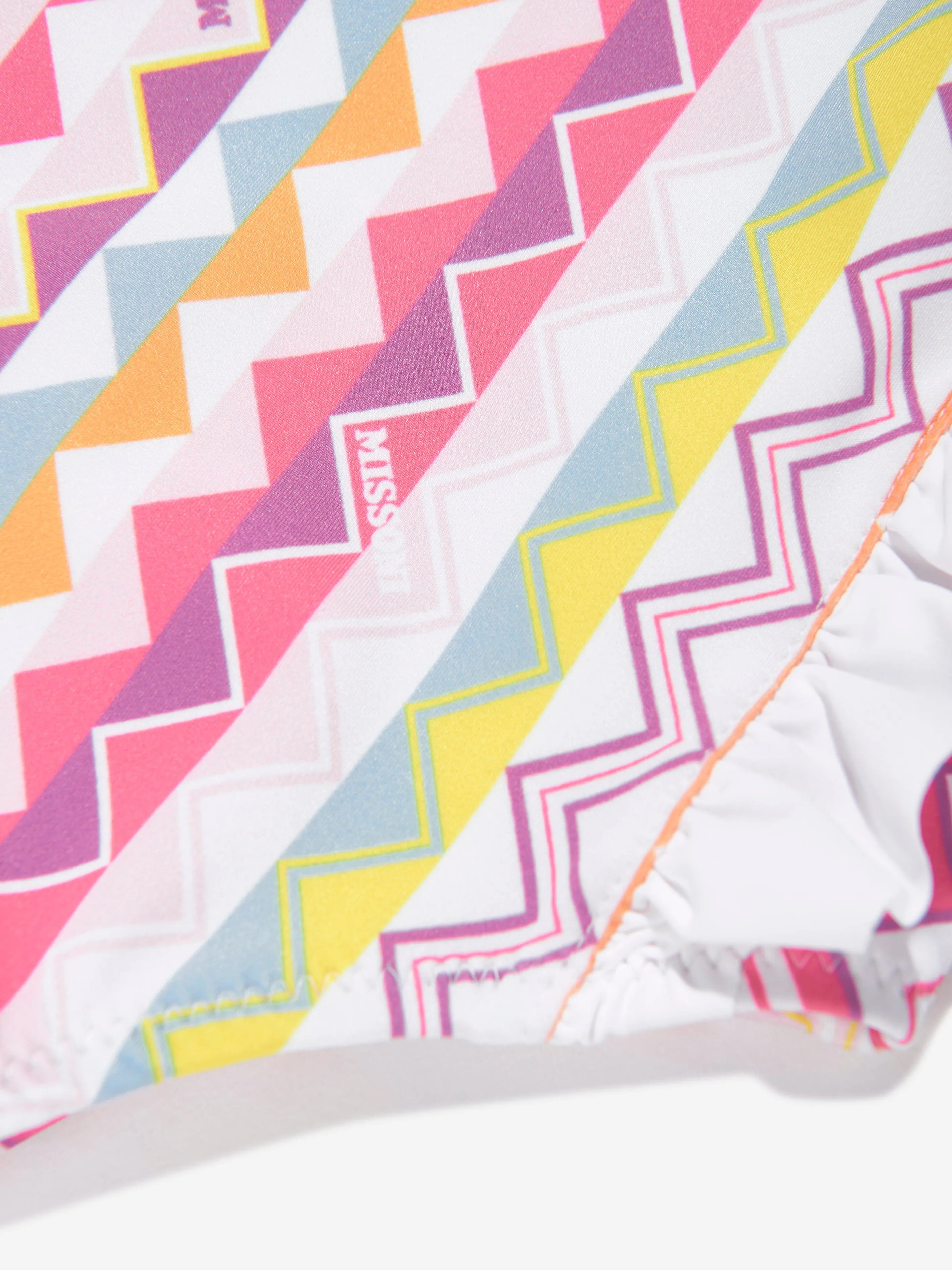 Baby Girls Zigzag Swimsuit in Multicolour