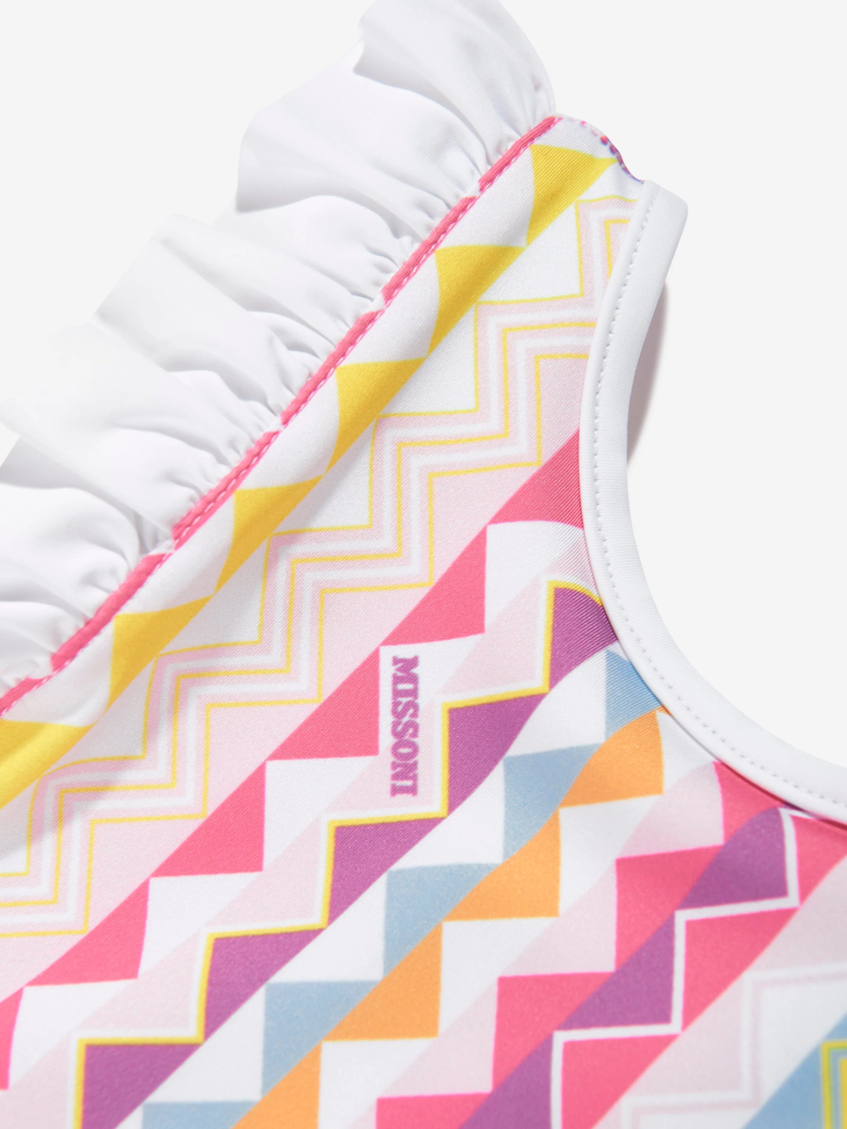 Baby Girls Zigzag Swimsuit in Multicolour
