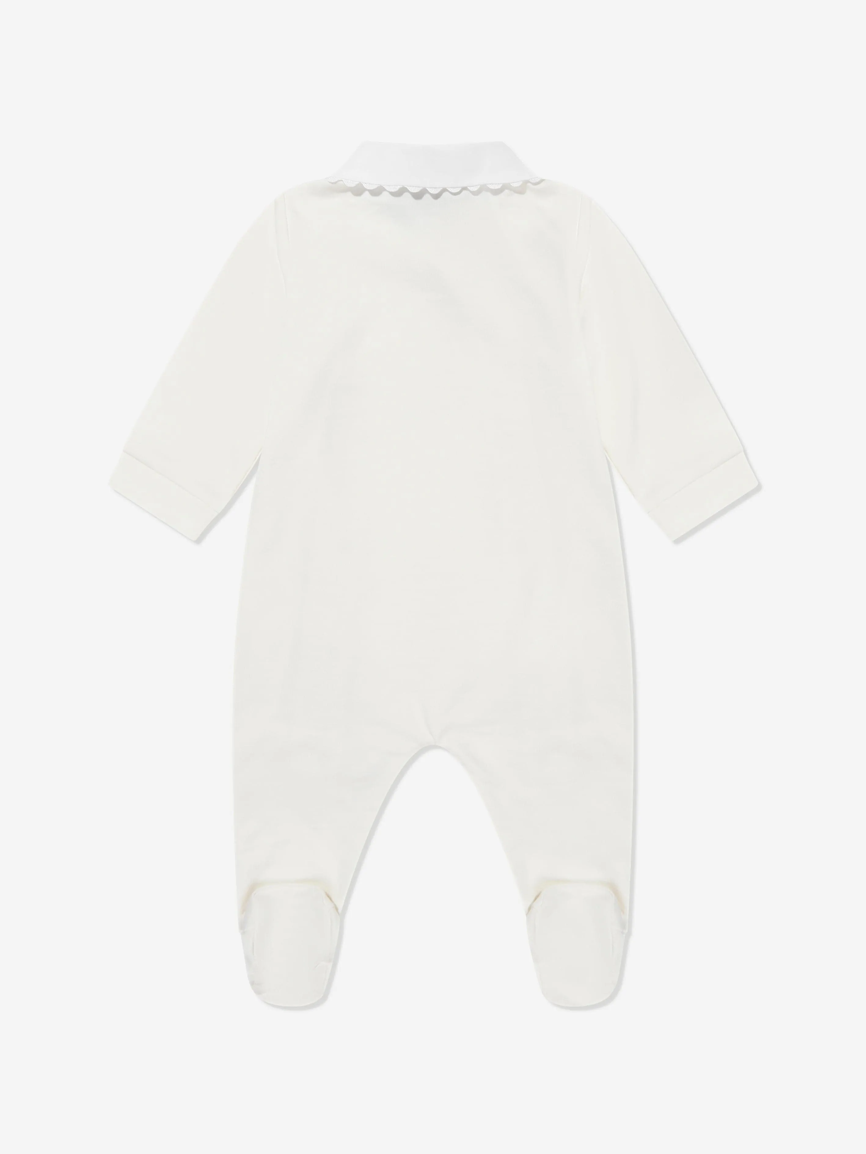 Baby Teddy Bear Babygrow in Ivory