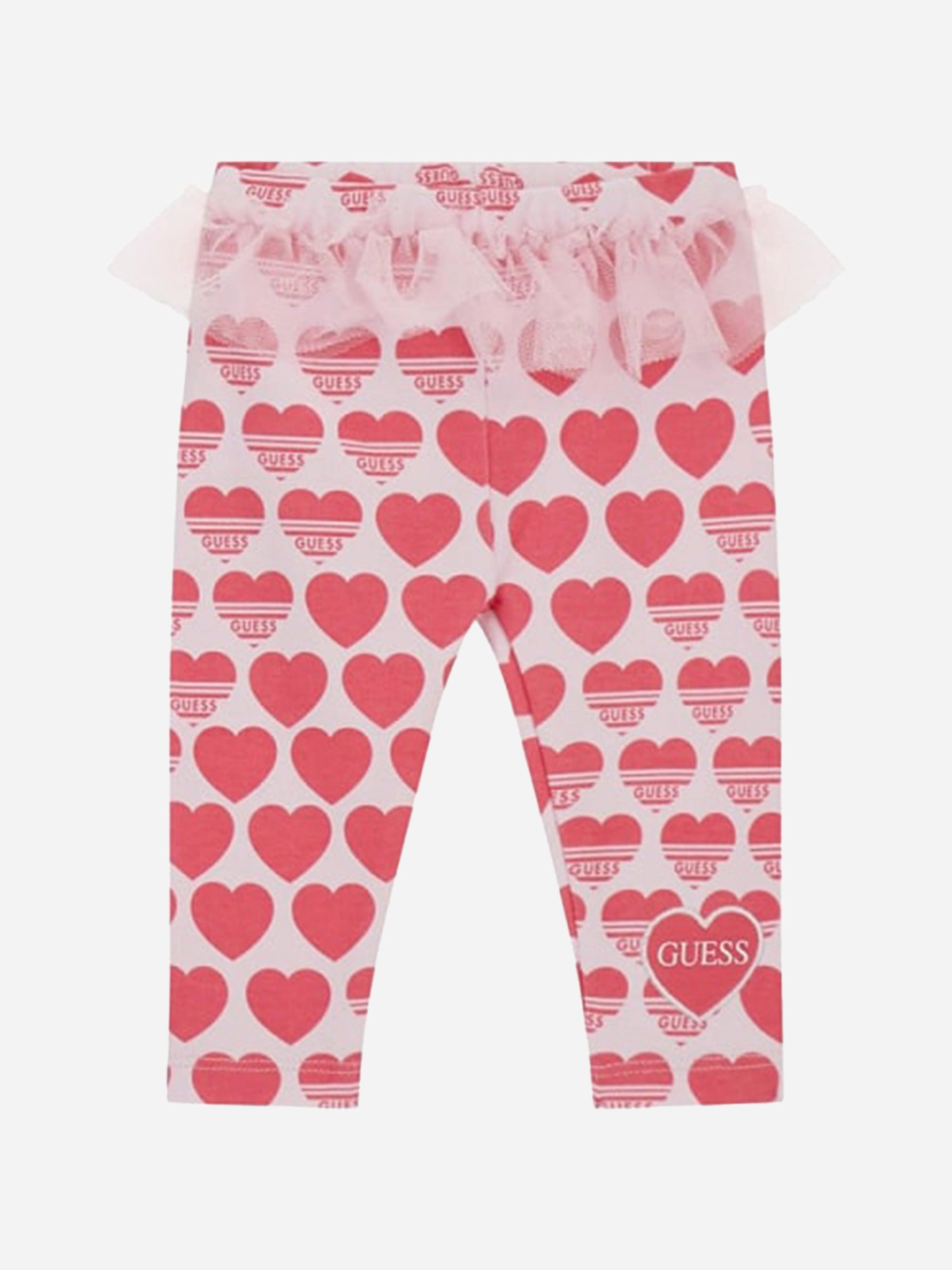 Baby Girls Bodysuit Set in Pink