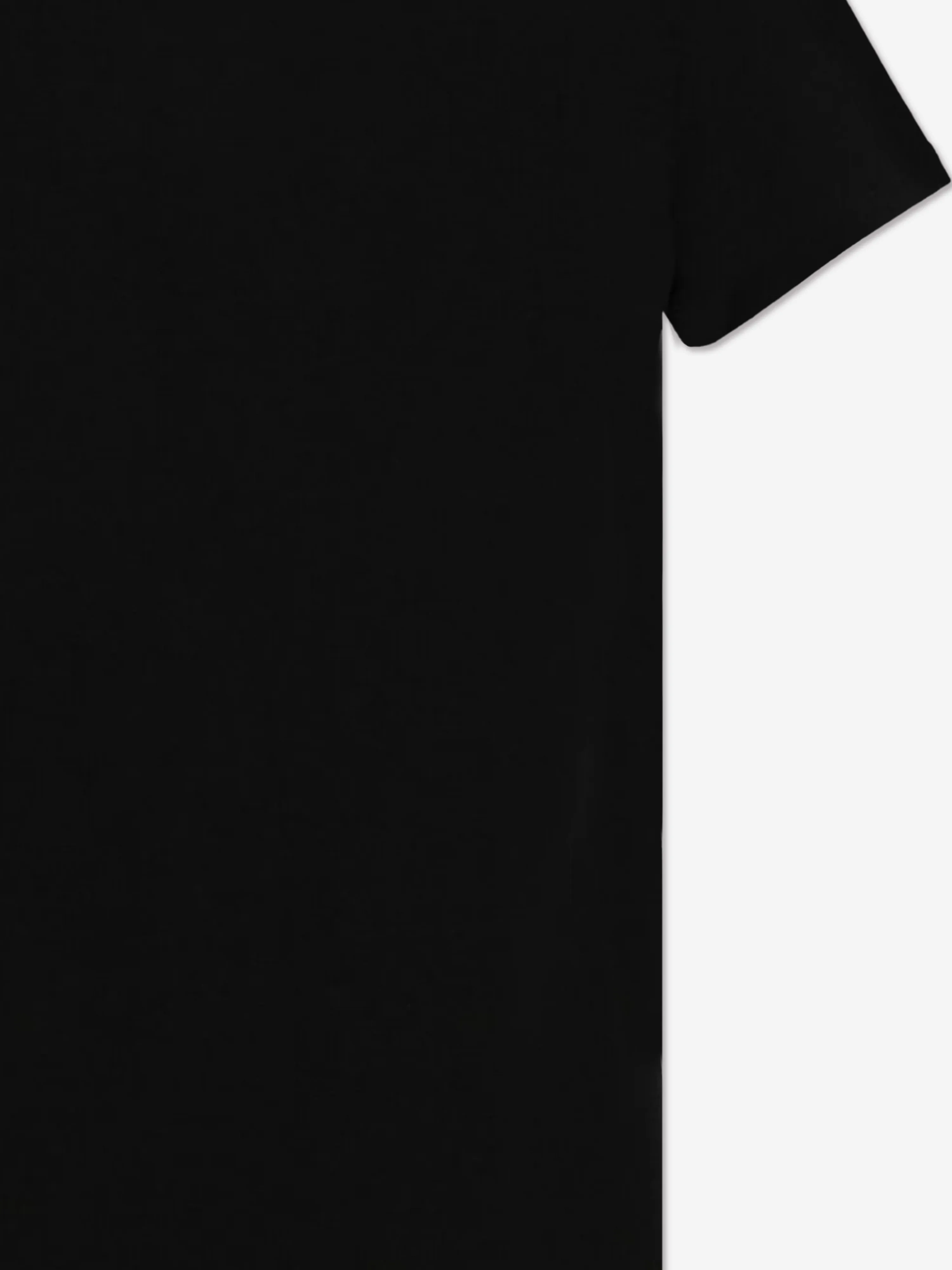 Balmain Girls Logo Jersey Dress in Black