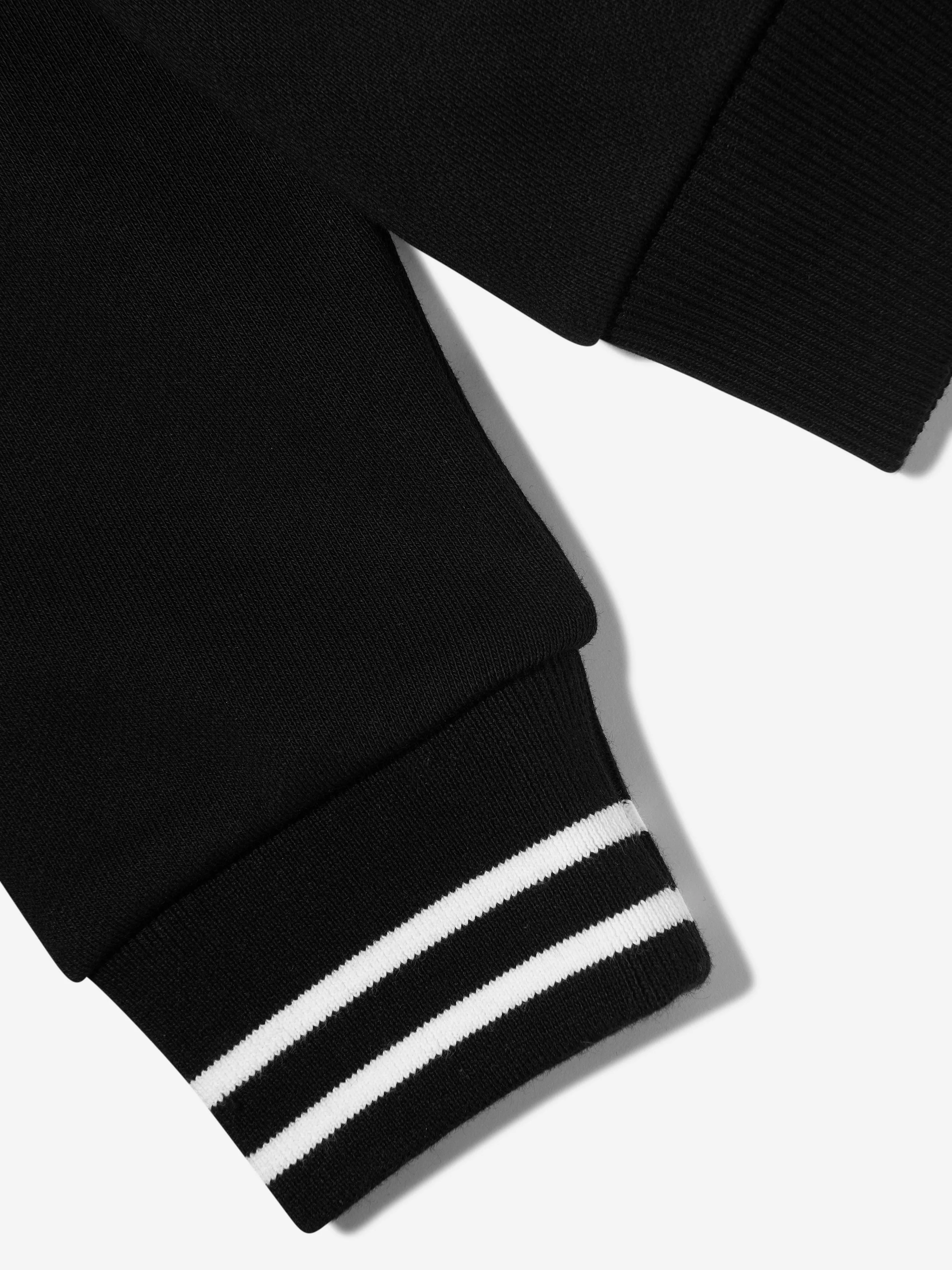 Balmain Girls Logo Sweatshirt in Black