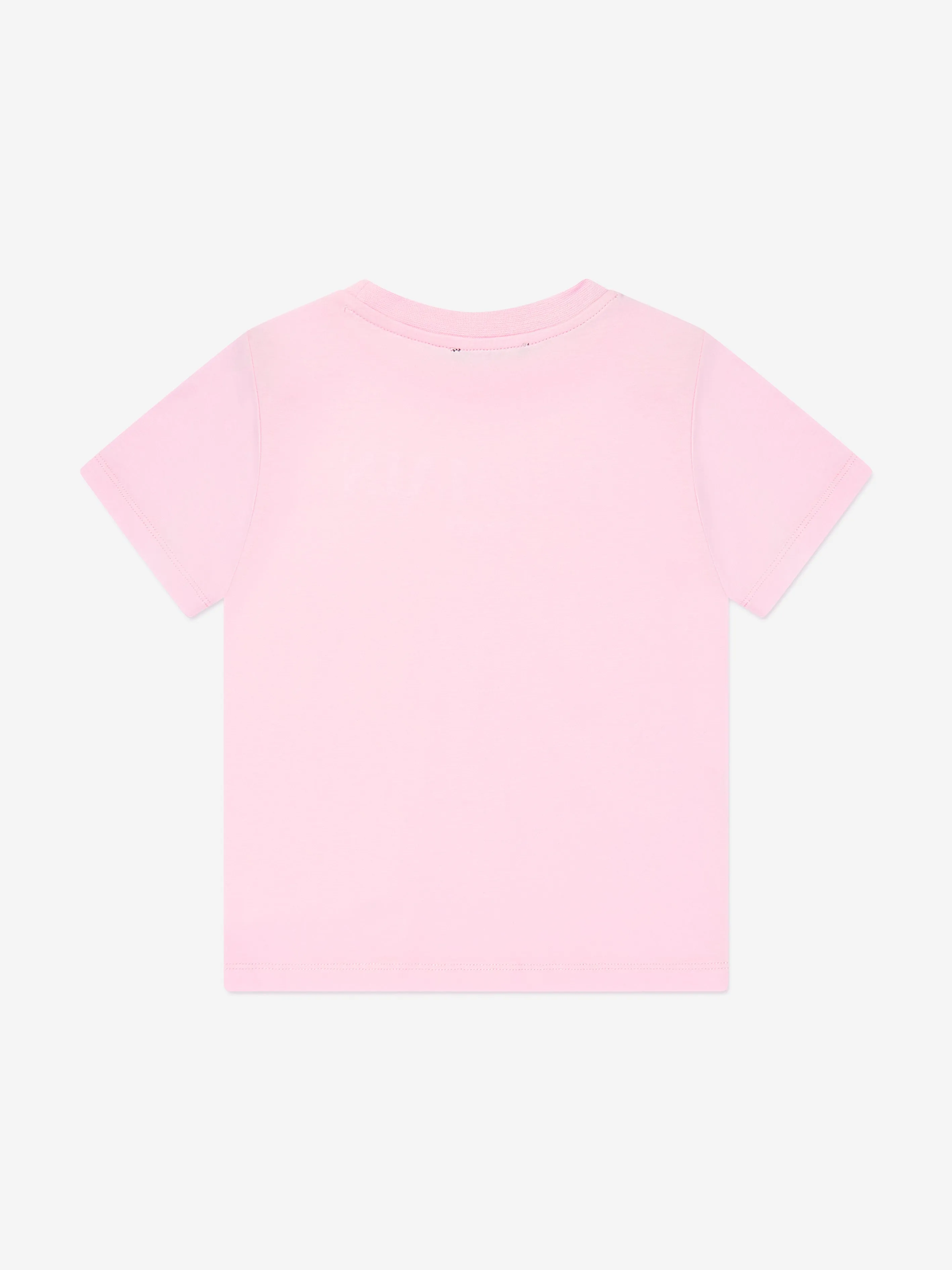 Balmain Girls Logo T-Shirt in Pink