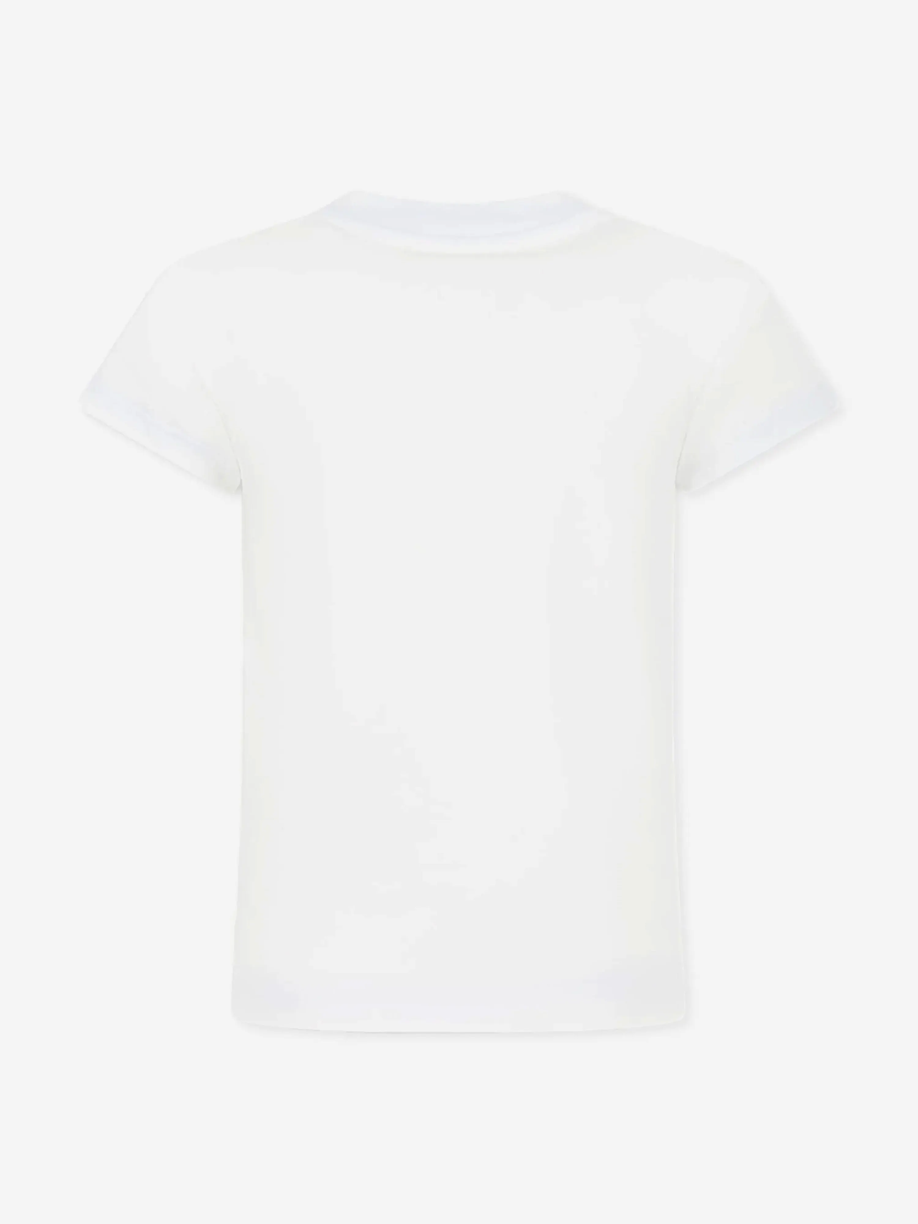 Balmain Girls Logo T-Shirt in White