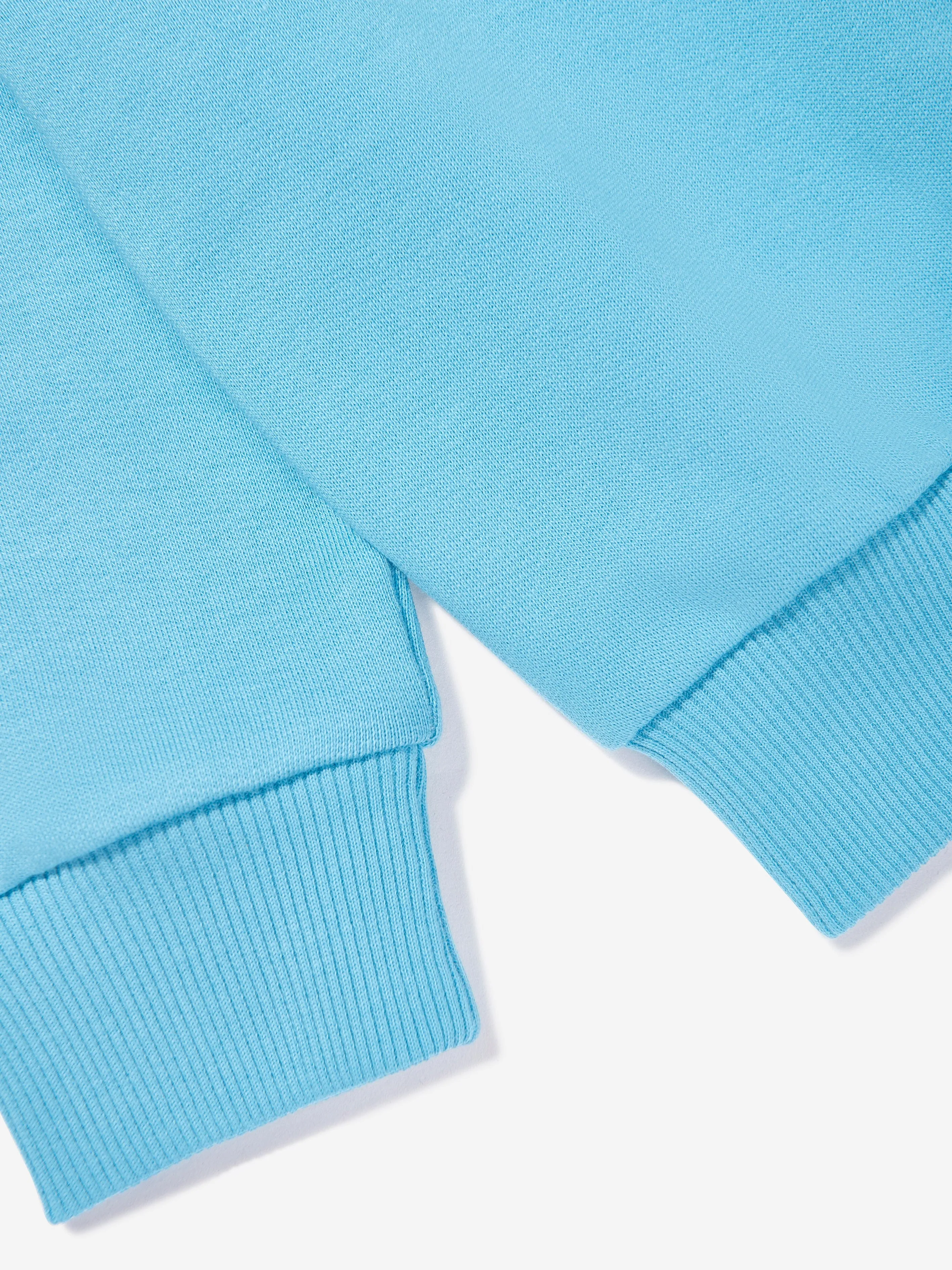 Balmain Kids Logo Sweatshirt in Blue