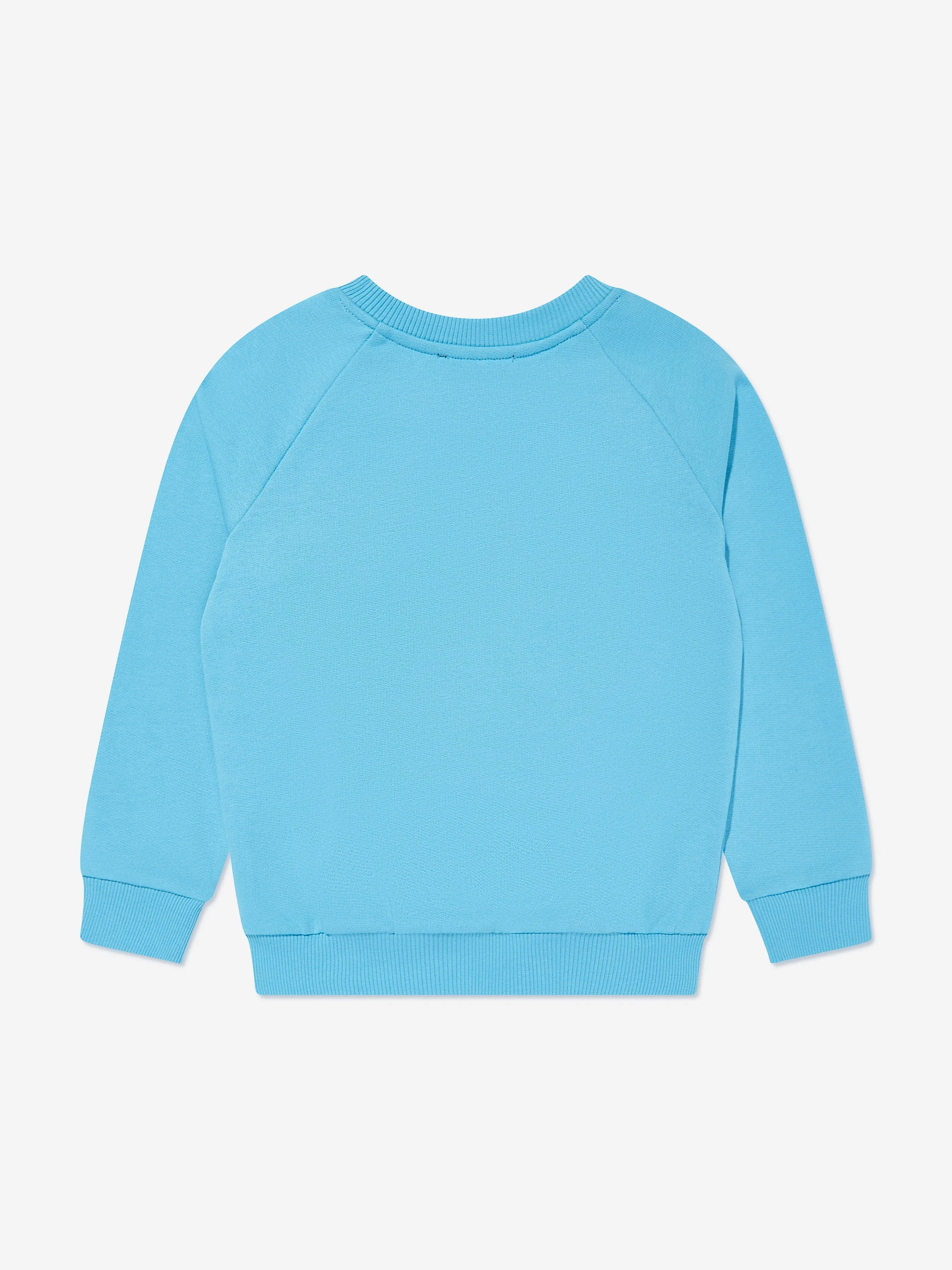 Balmain Kids Logo Sweatshirt in Blue