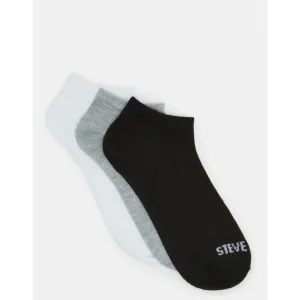 Basic Low Cut Socks Black/white