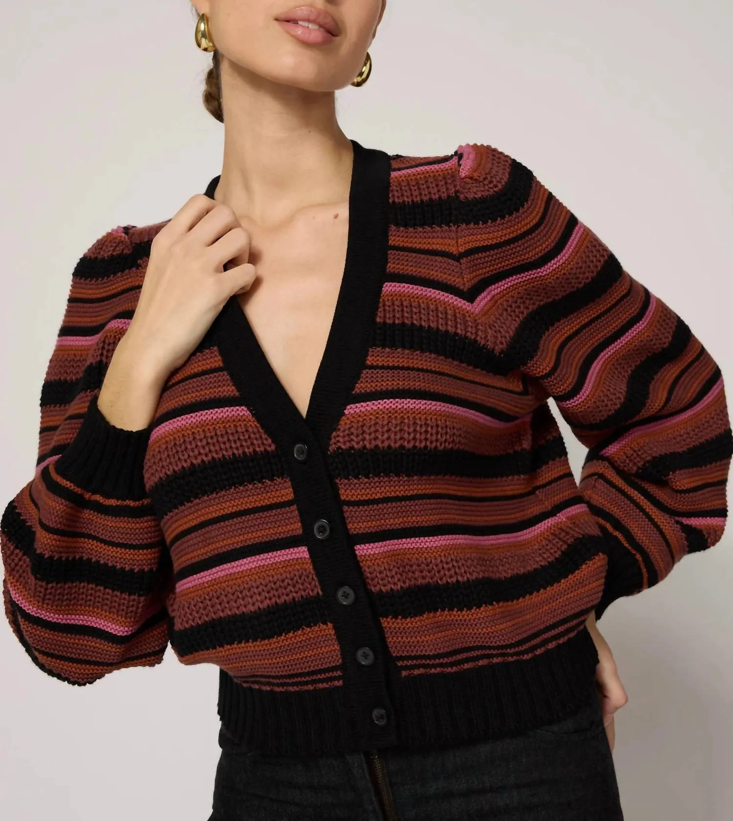 Bethany Cardigan In Multi