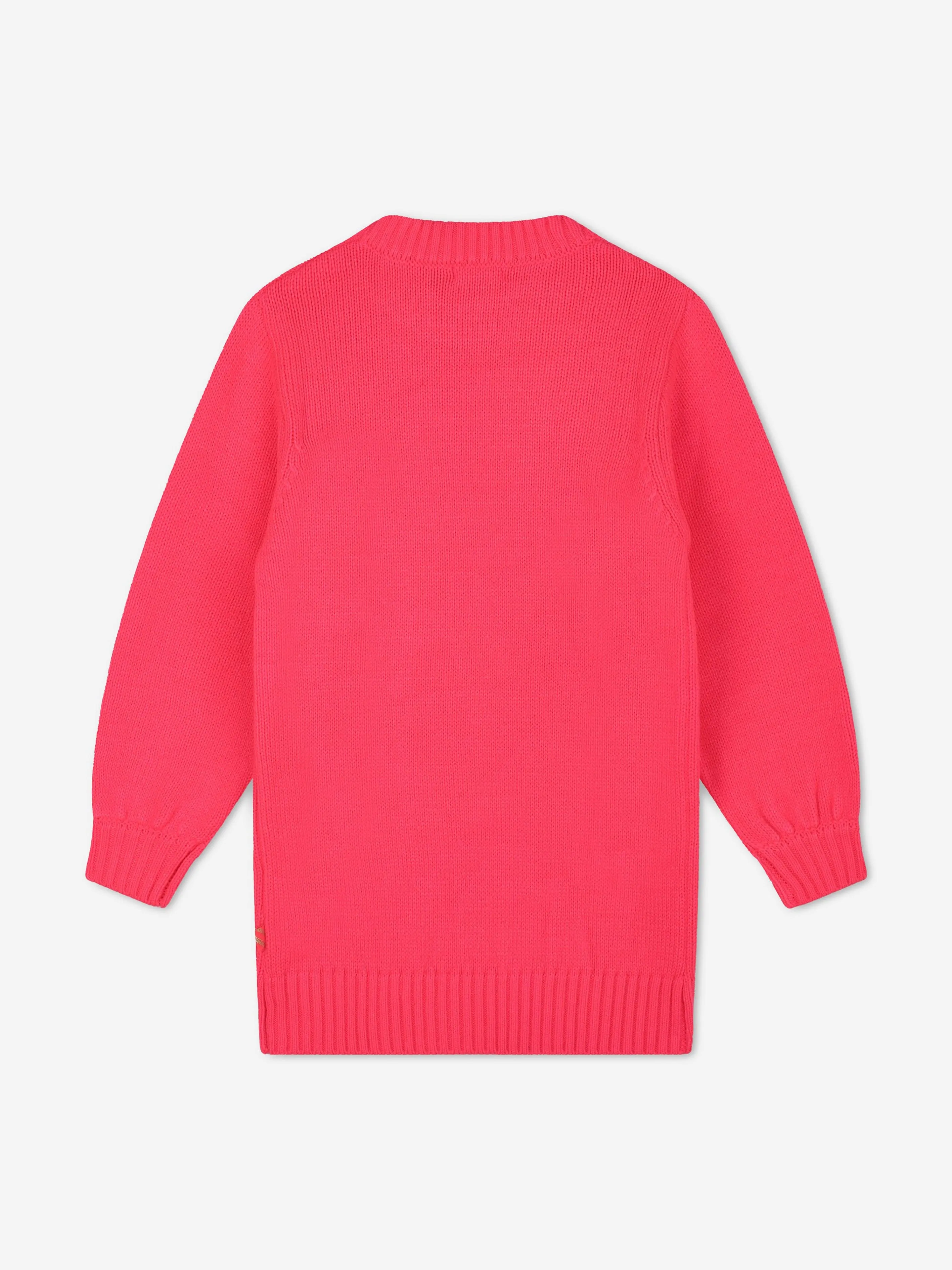 Billieblush Girls Knitted Dress in Pink