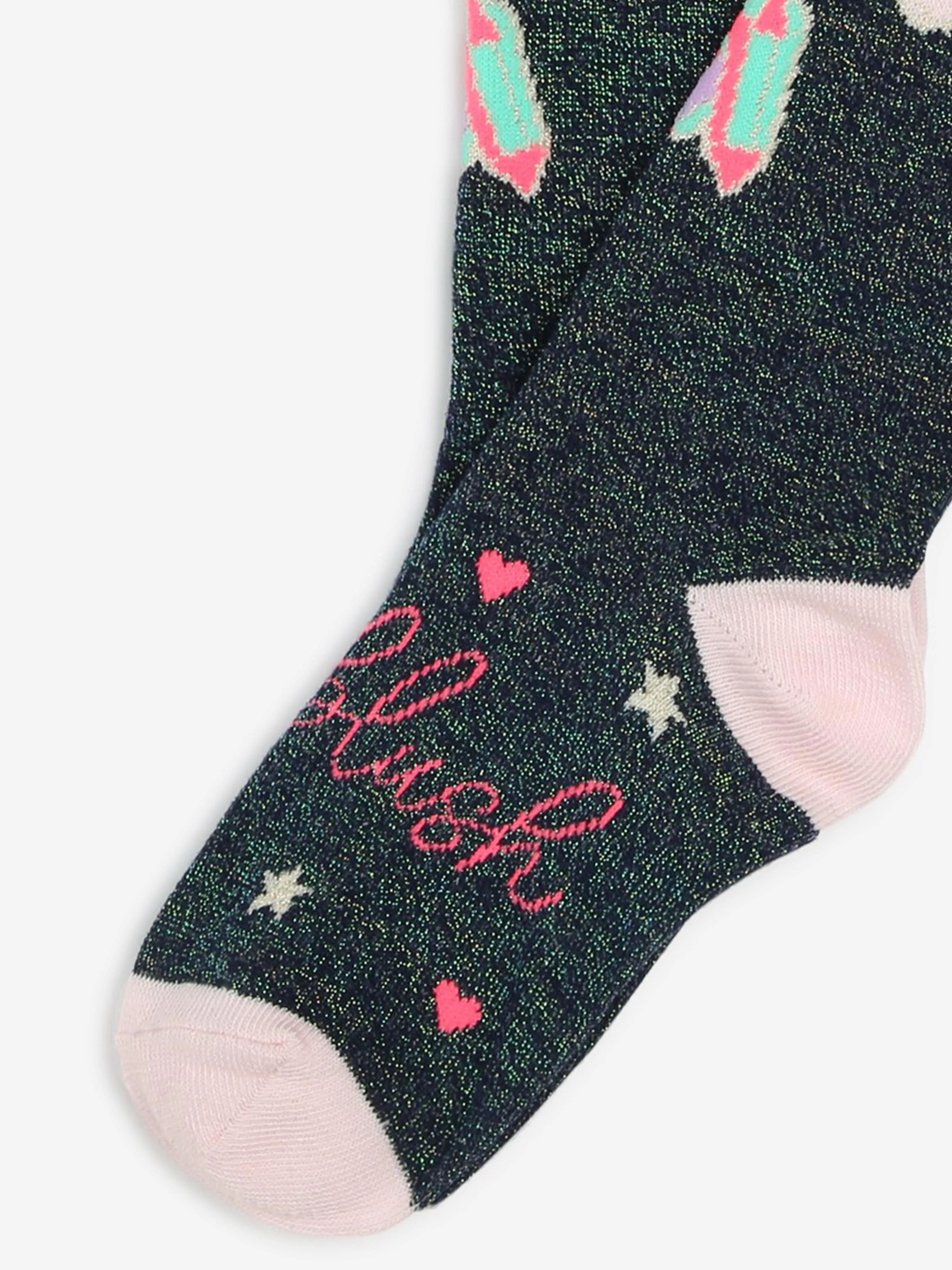 Billieblush Girls Pegasus High Socks in Navy