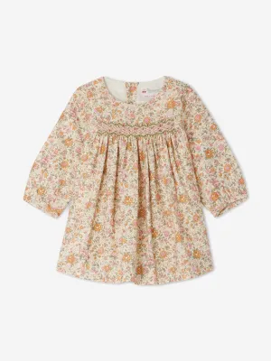 Bonpoint Baby Girls Felicie Smocked Dress in Multicolour