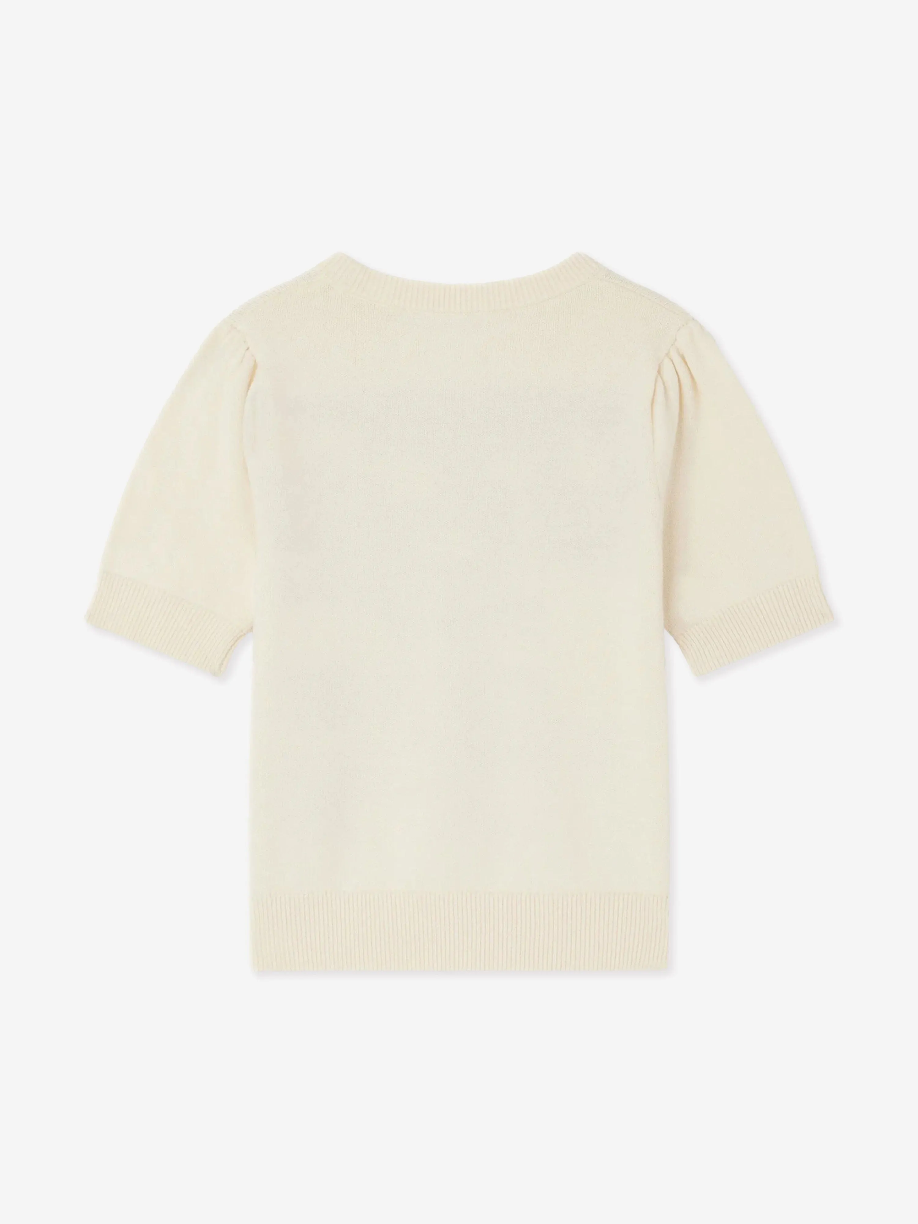 Bonpoint Girls Elvira Jumper in Ivory