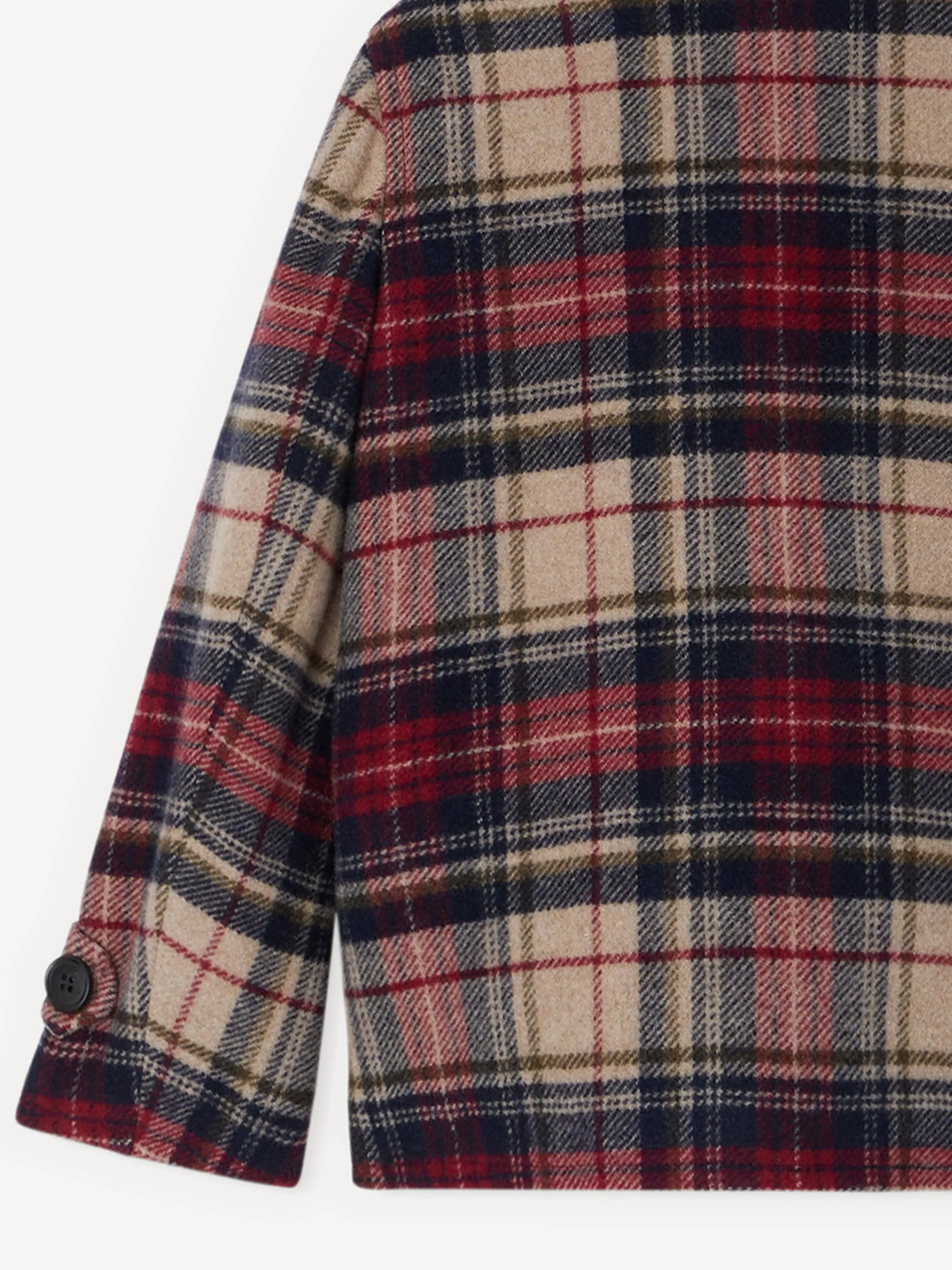 Bonpoint Girls Gigliola Coat in Multicolour