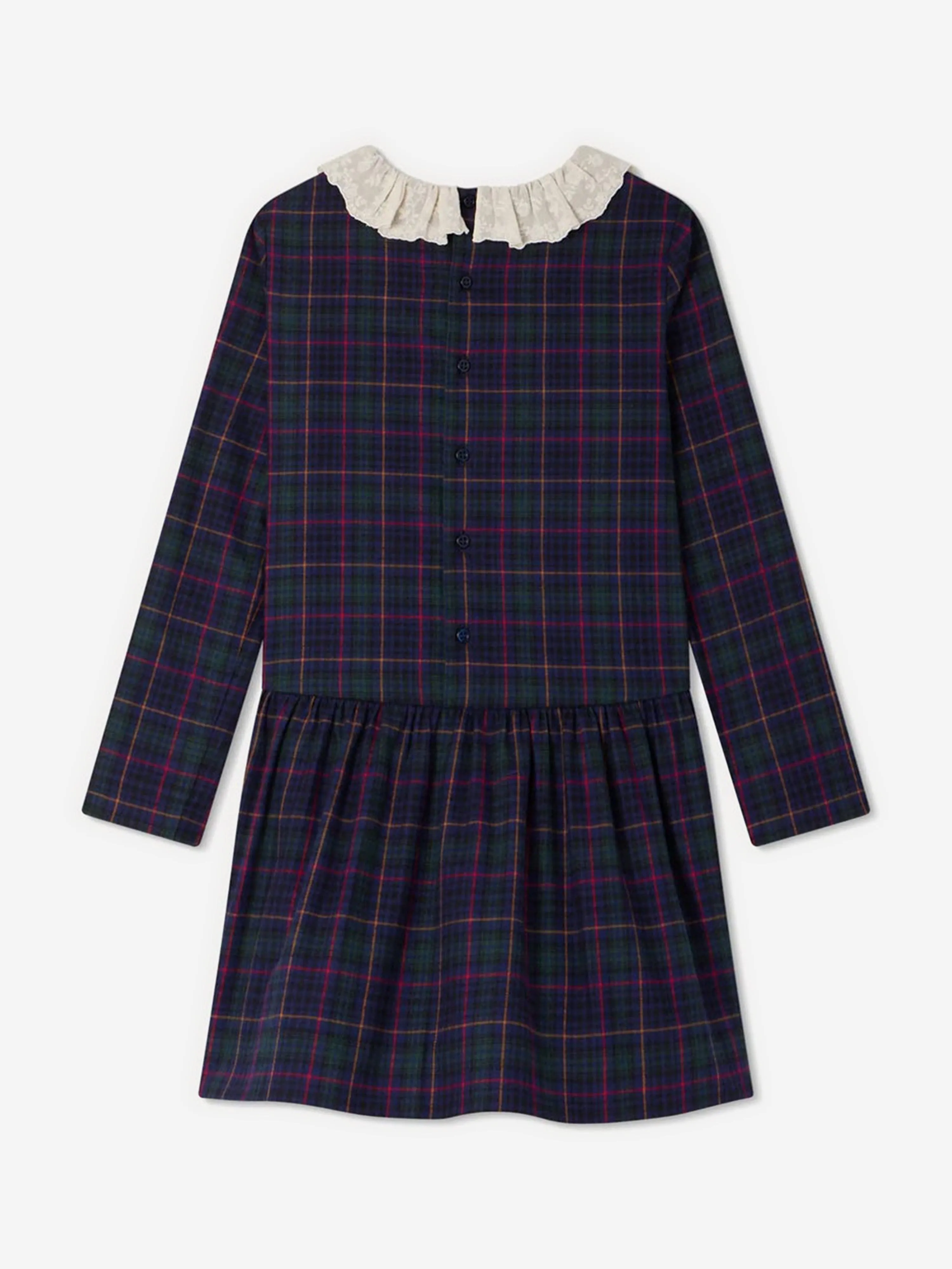 Bonpoint Girls Mariela Dress in Blue