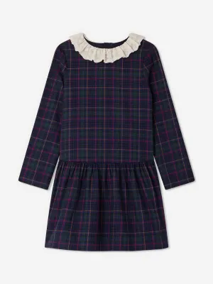 Bonpoint Girls Mariela Dress in Blue