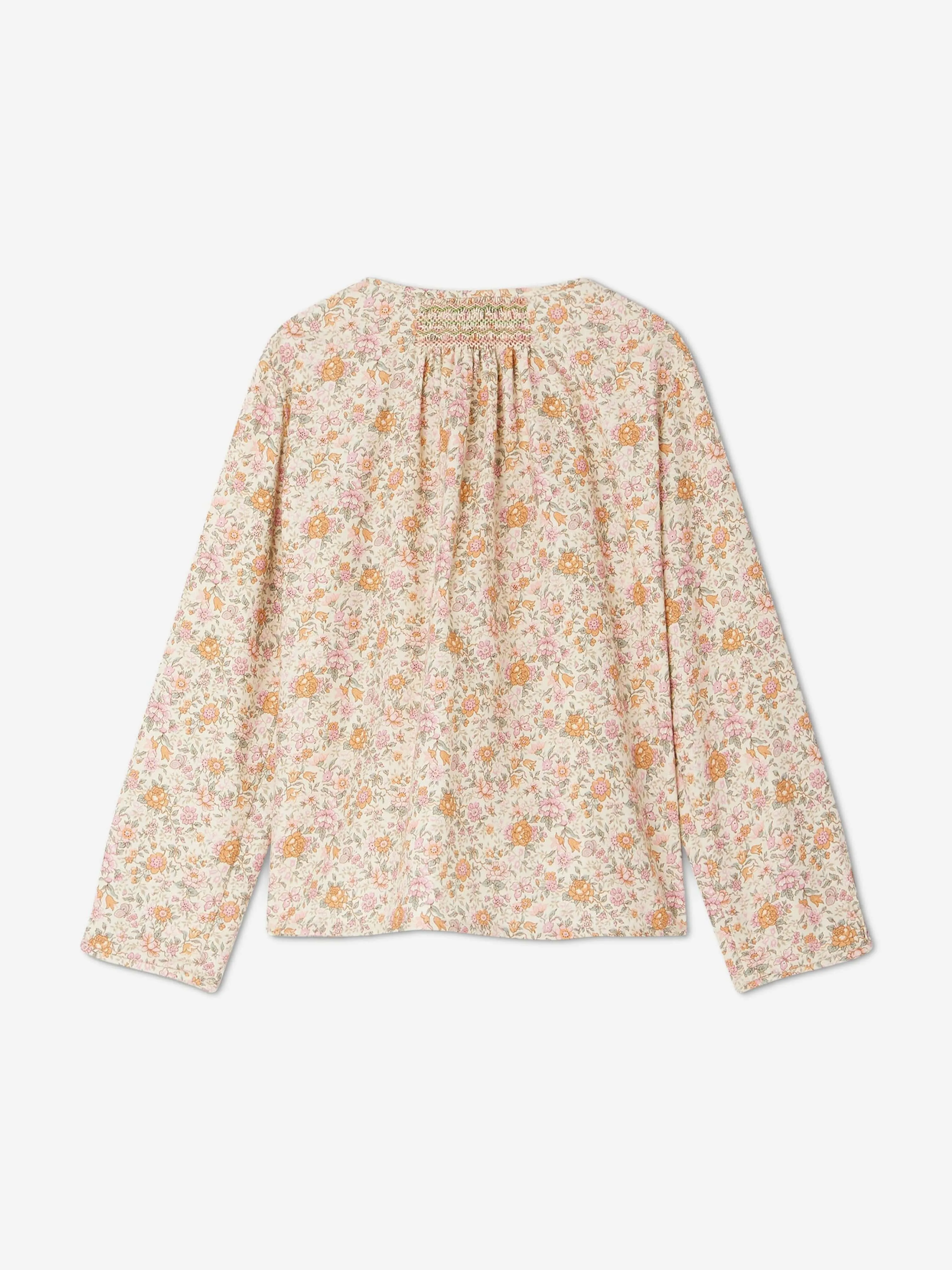 Bonpoint Girls Rose Blouse in Pink