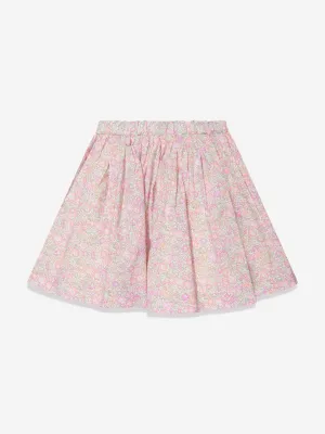Bonpoint Girls Suzon Floral Skirt in Multicolour