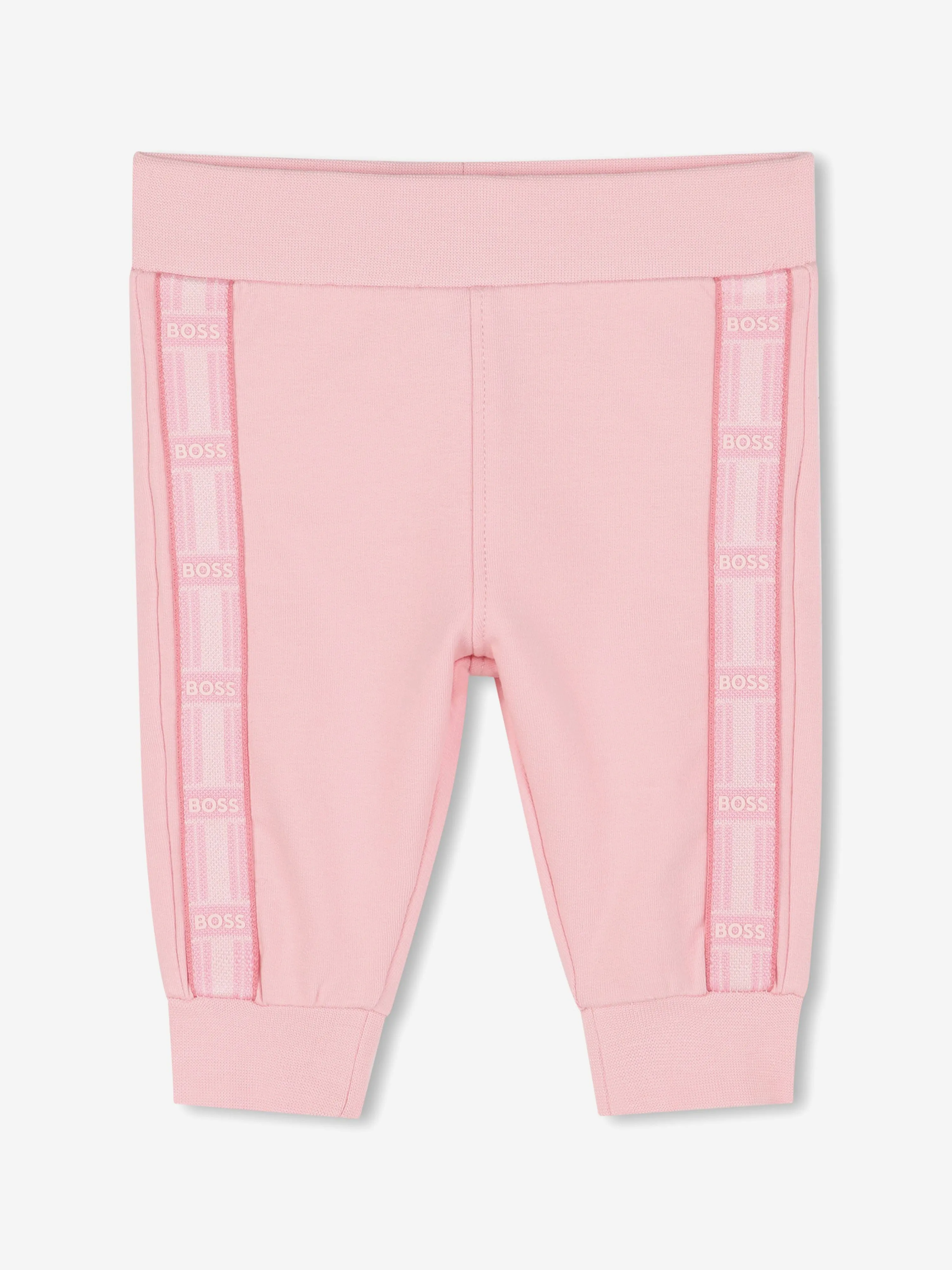 BOSS Baby Girls Tracksuit Set in Pink