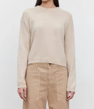 Brooklyn Cashmere Sweater In Sand