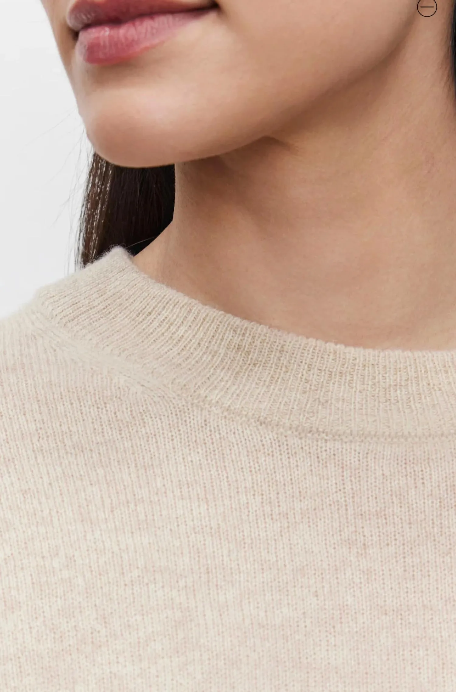 Brooklyn Cashmere Sweater In Sand