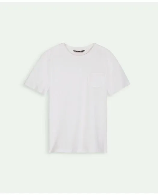 Brooks Brothers Boys Cotton Chest Pocket T-Shirt White Brooks Brothers