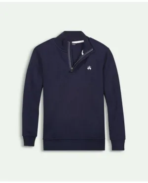 Brooks Brothers Boys Half-Zip Sweatshirt Navy Brooks Brothers